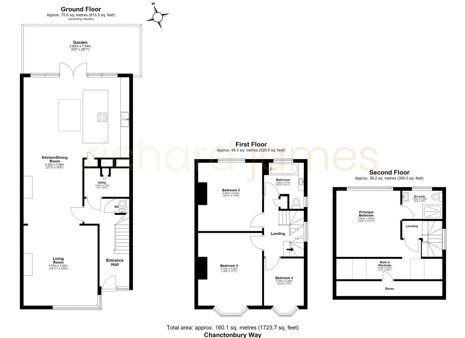 Chanctonbury Way, London floorplan