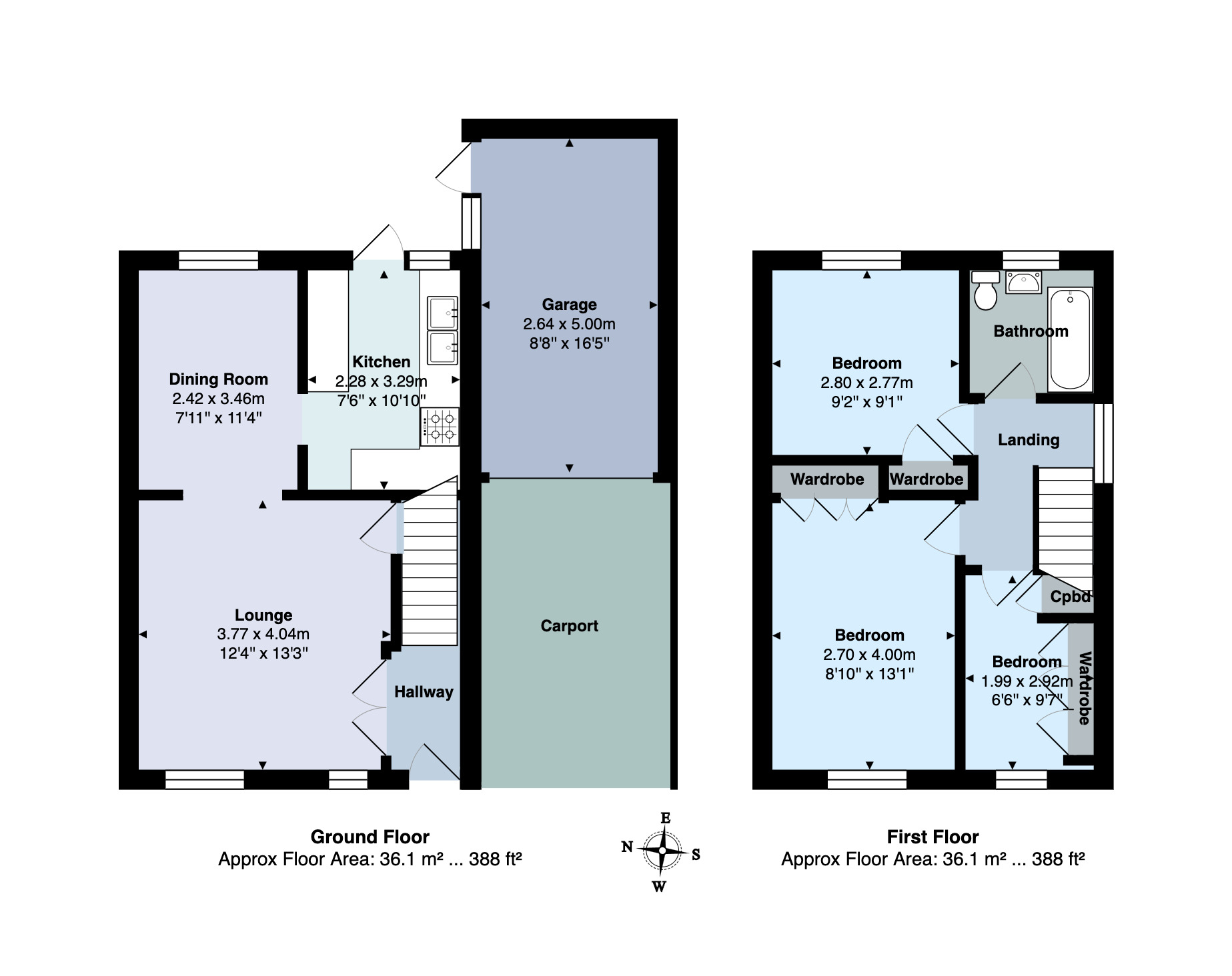 30, Little Week Road, Dawlish floorplan