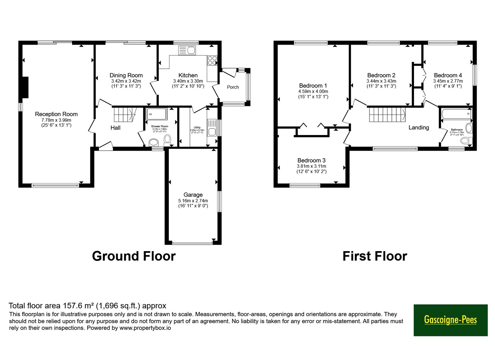 La Ronda,, Nelson Close, Surrey floorplan