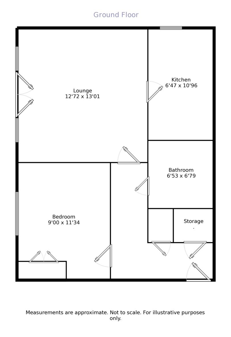 1 Bedrooms Flat to rent in Mill Bridge Close, Retford DN22