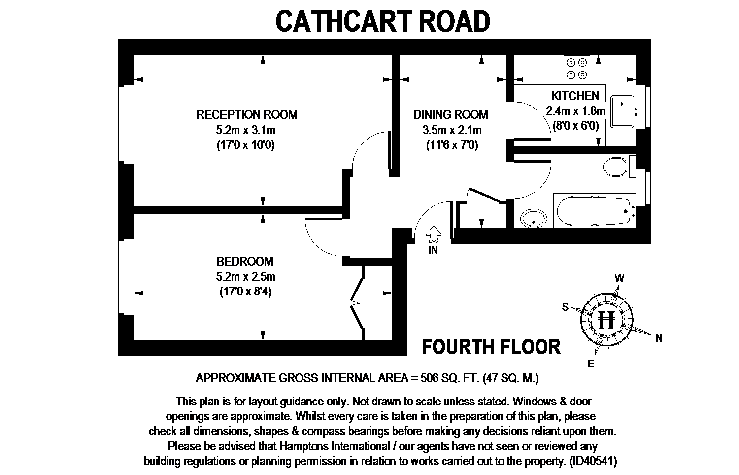 1 Bedrooms Flat for sale in Cathcart Road, Chelsea, London SW10