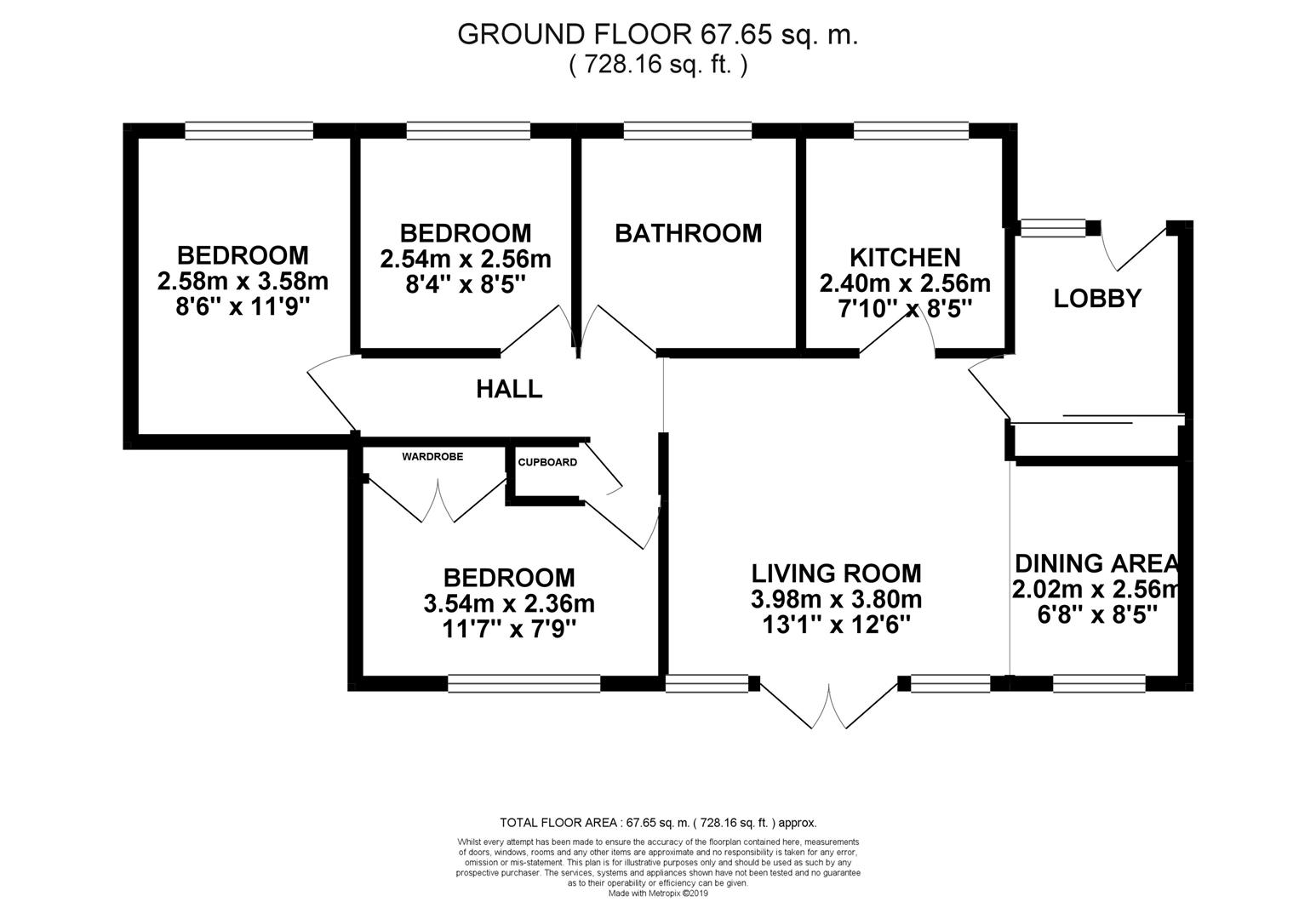 3 Bedrooms Flat for sale in Old London Road, Hastings TN35