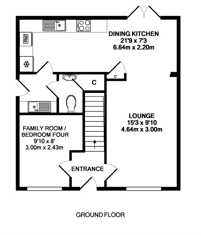 3 Bedrooms Detached house for sale in Netherhouses Road, Armadale EH48