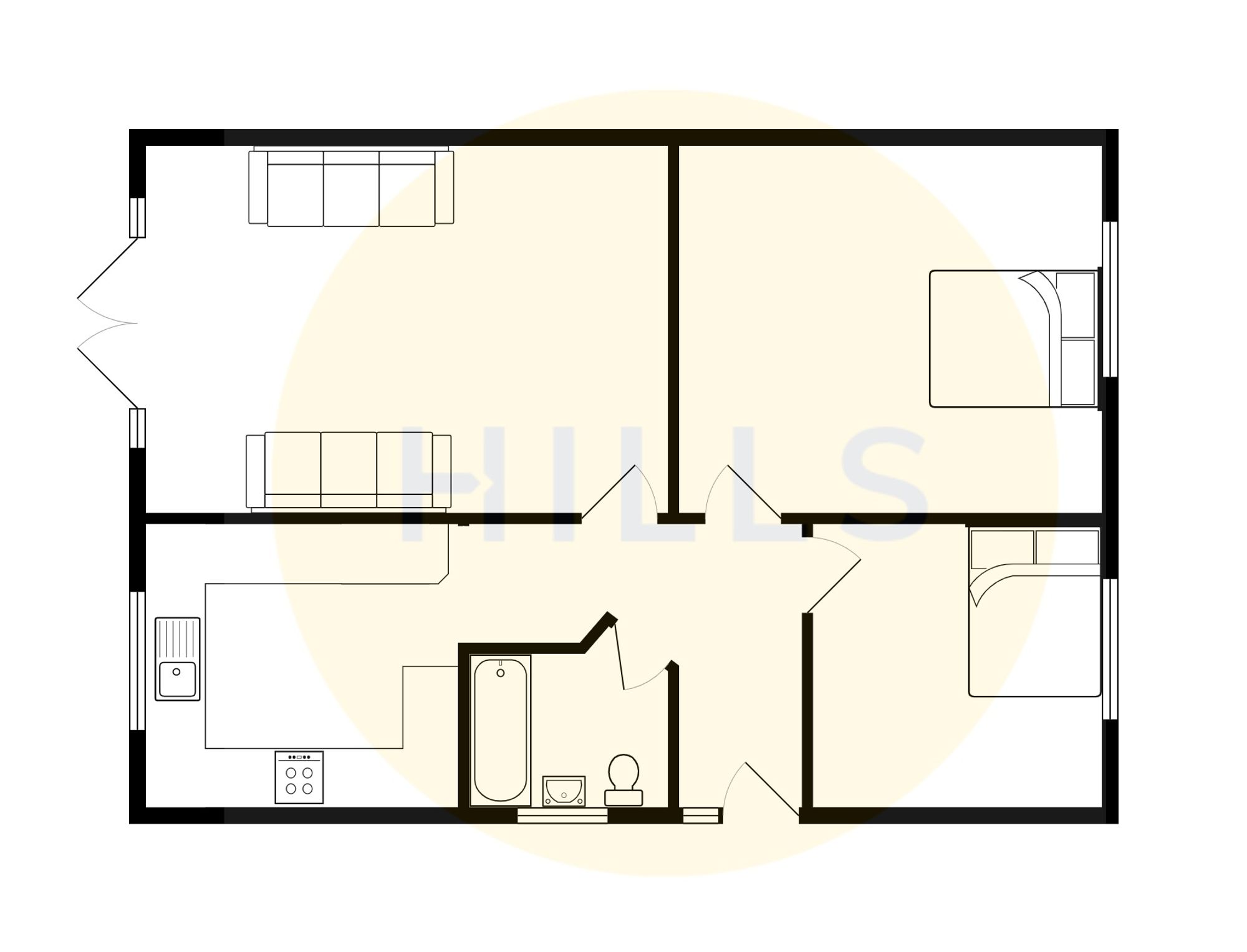 27 Parkstone Road, Manchester floorplan