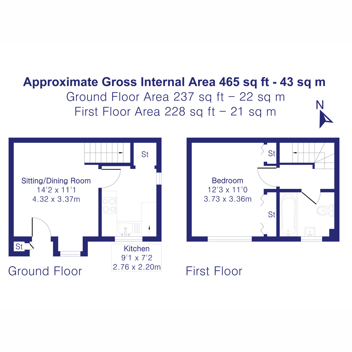 90, Moor Pond Close, BICESTER floorplan