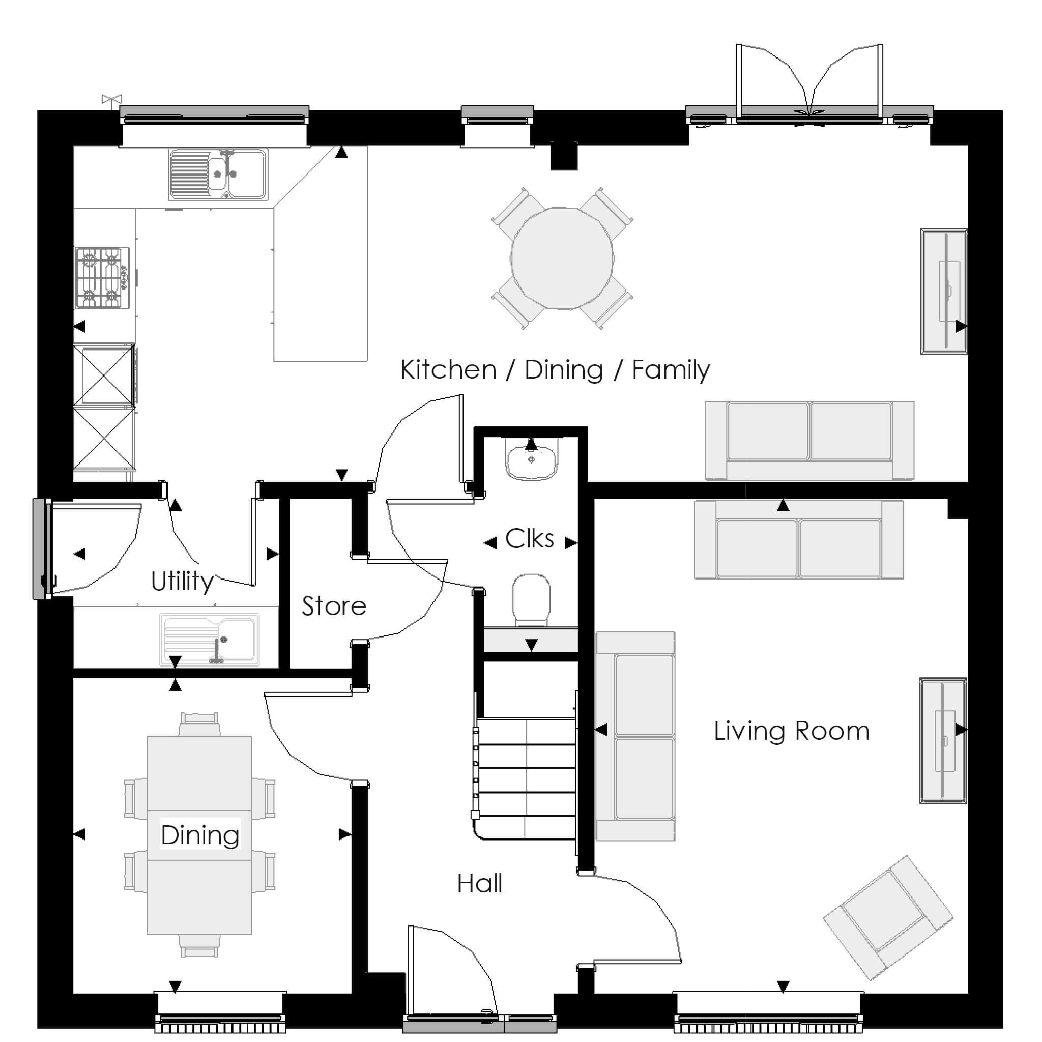 1007, Nottingham Road, Fairham floorplan