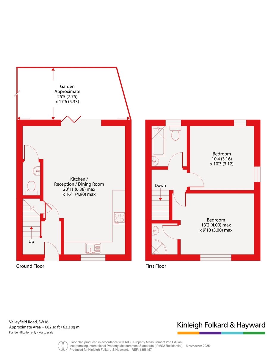 Valleyfield Road, Streatham, London, SW16 floorplan