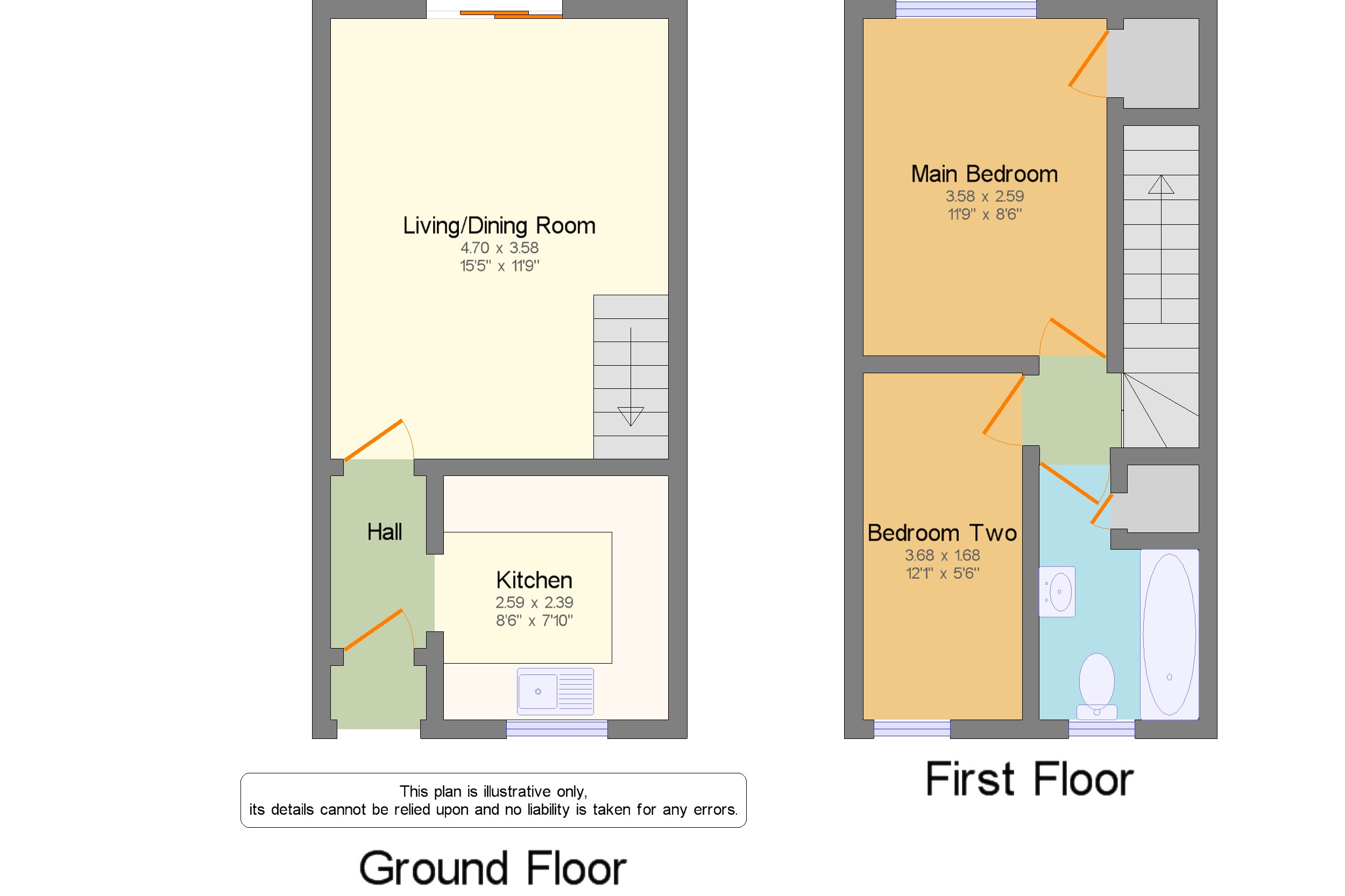 Park Road, Great Sankey, Warrington, Cheshire WA5, 2 bedroom end