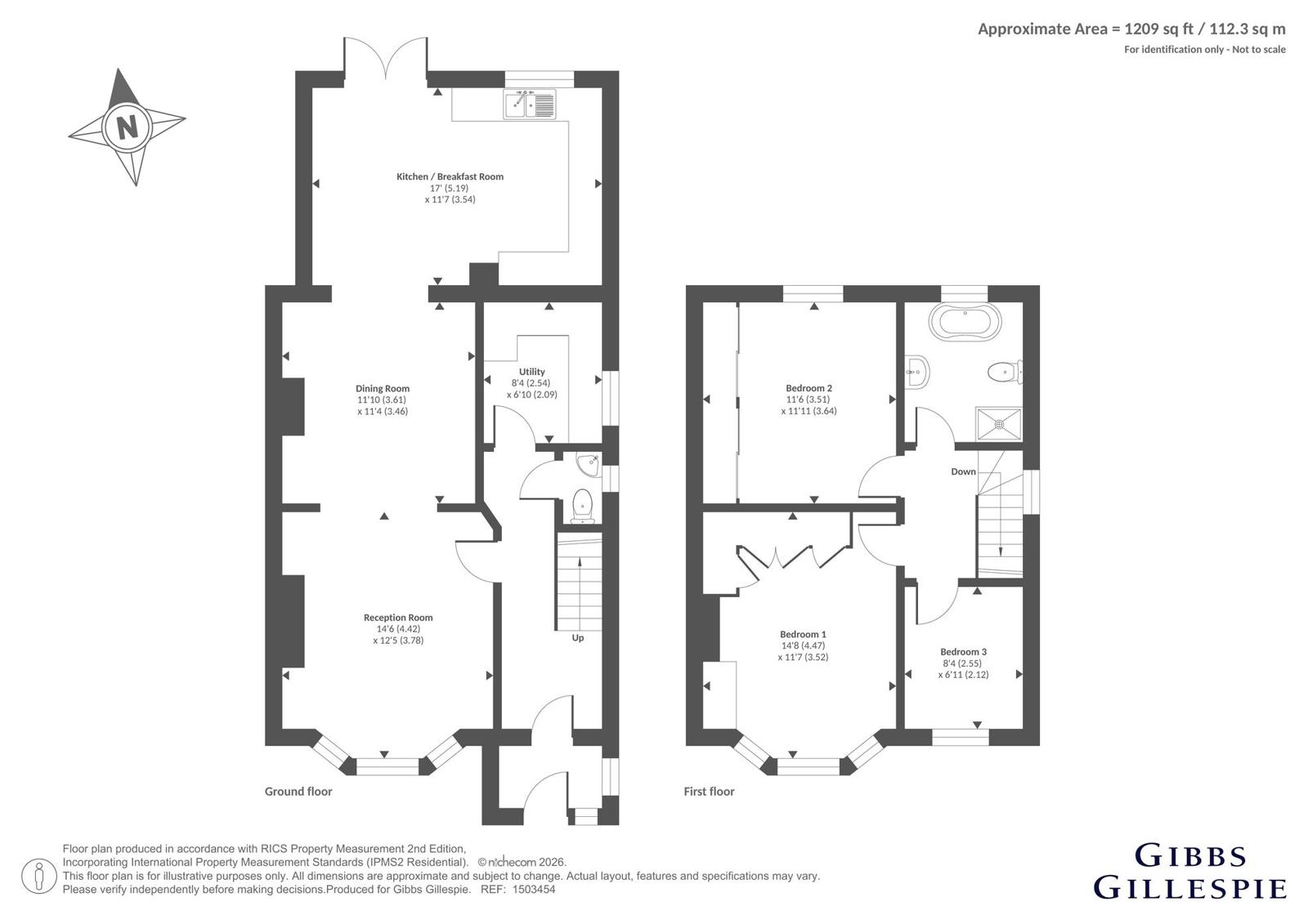 10, Denham Way, Denham floorplan