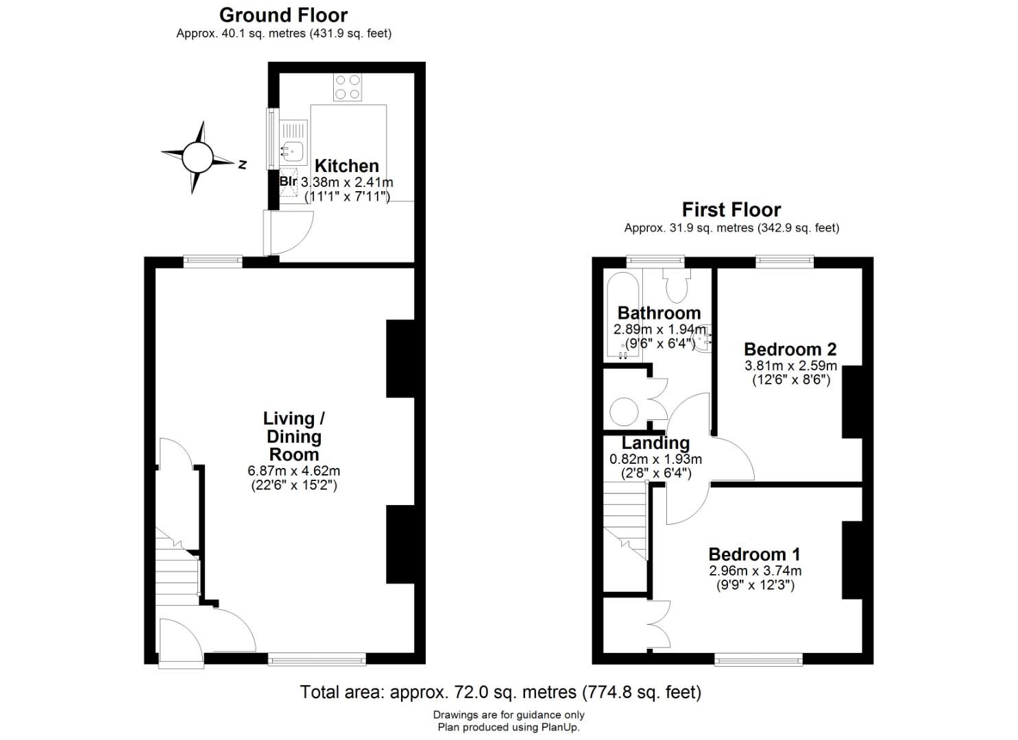 16, Coploe Road, Saffron Walden floorplan