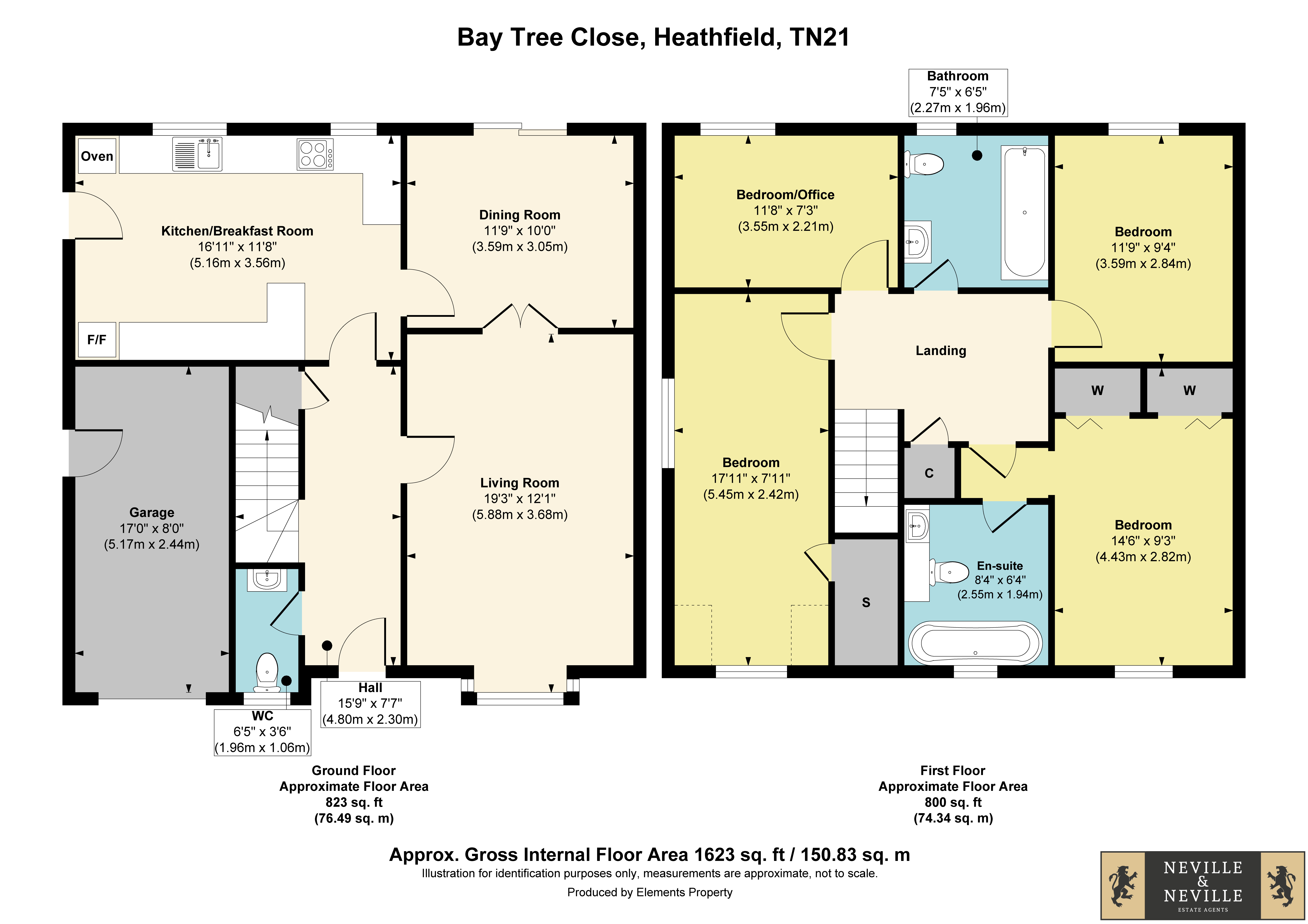 13,, Bay Tree Close, East Sussex floorplan