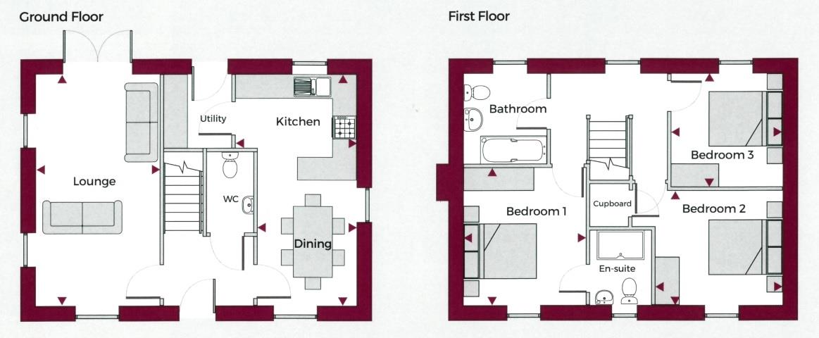 3 Bedrooms Detached house for sale in Measham Road, Moira, Swadlincote DE12