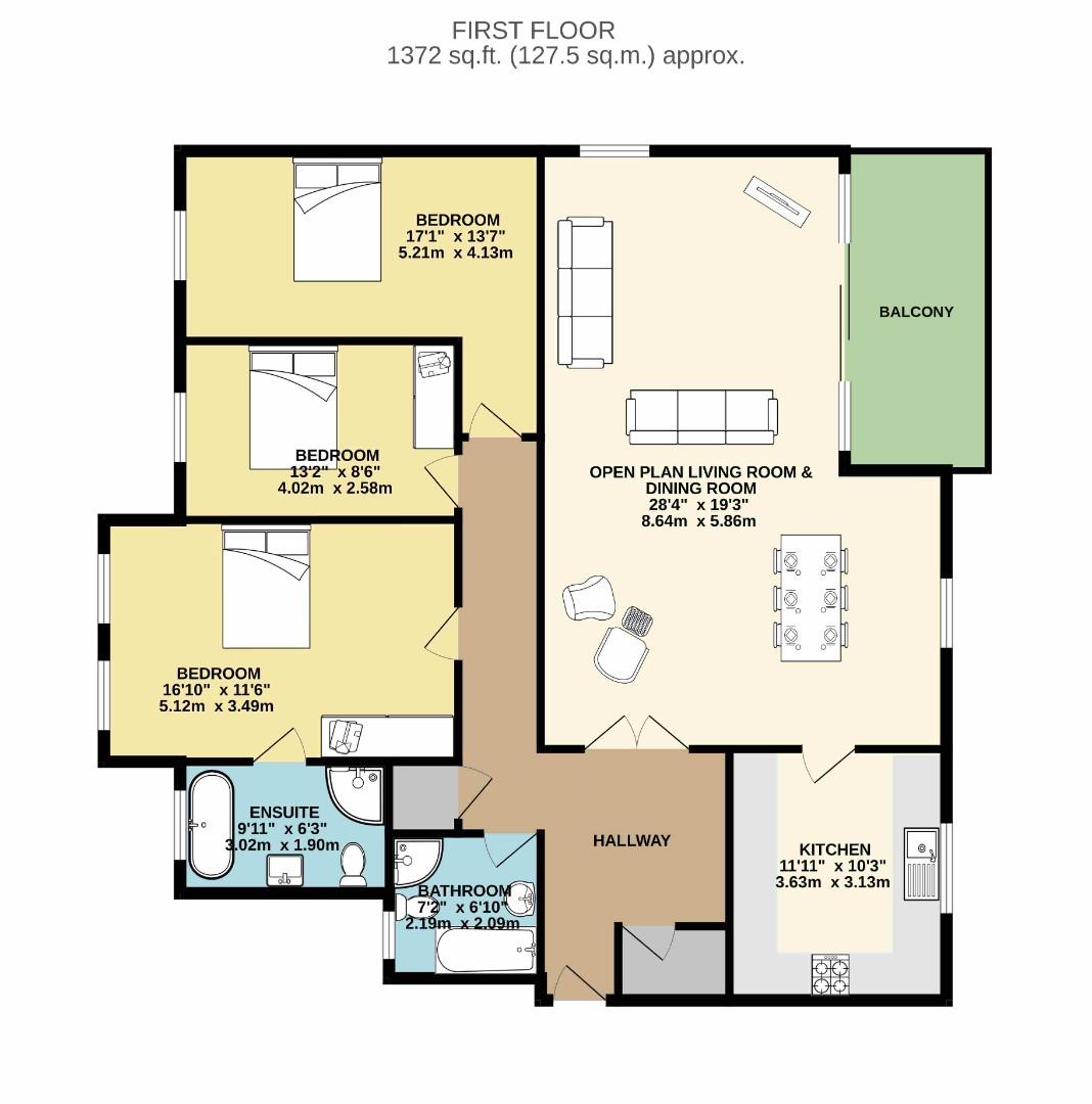 Flat 20, Ashfield Lodge, Palatine Road, Didsbury floorplan