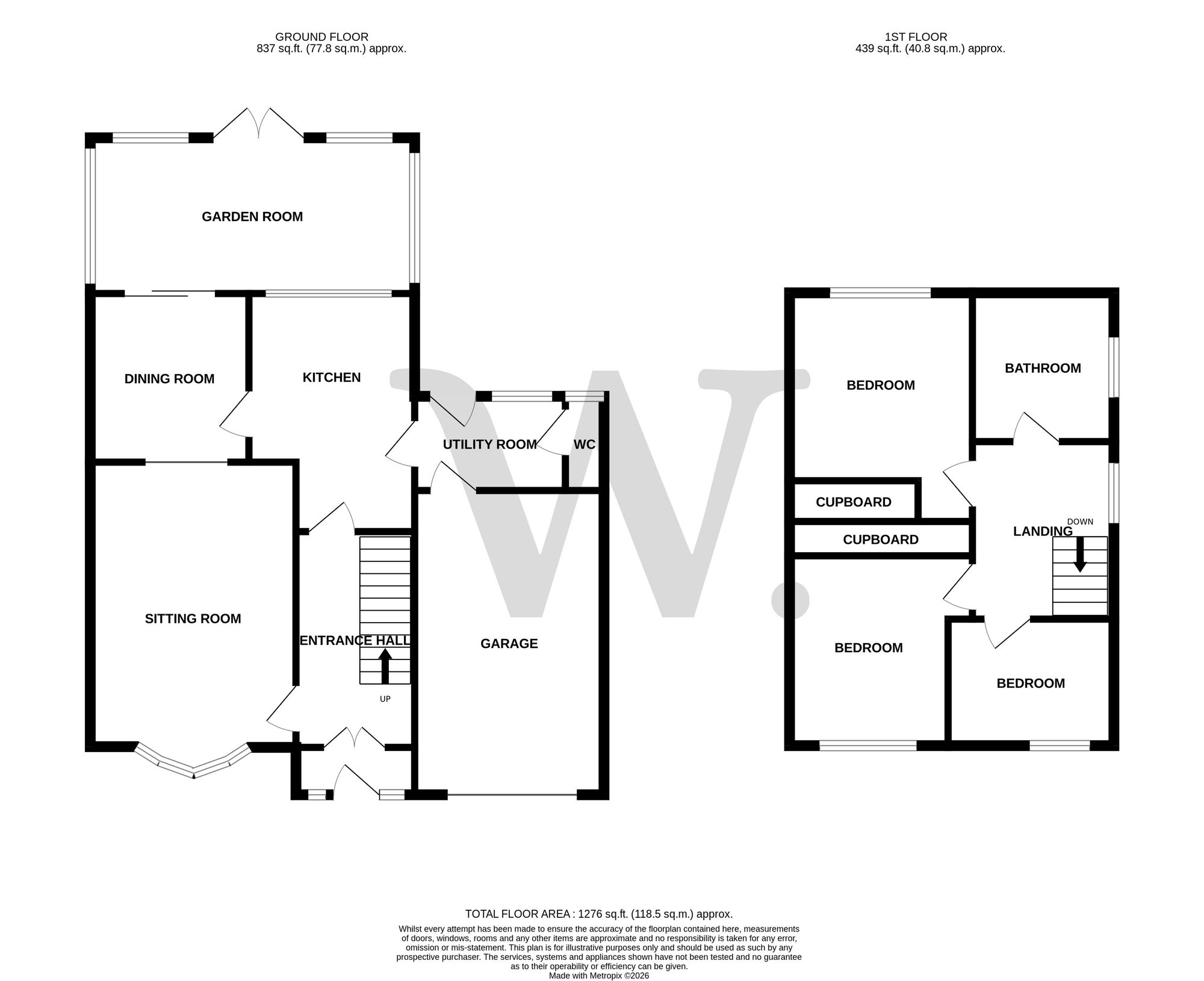 13 Bellomonte Crescent, Norwich floorplan
