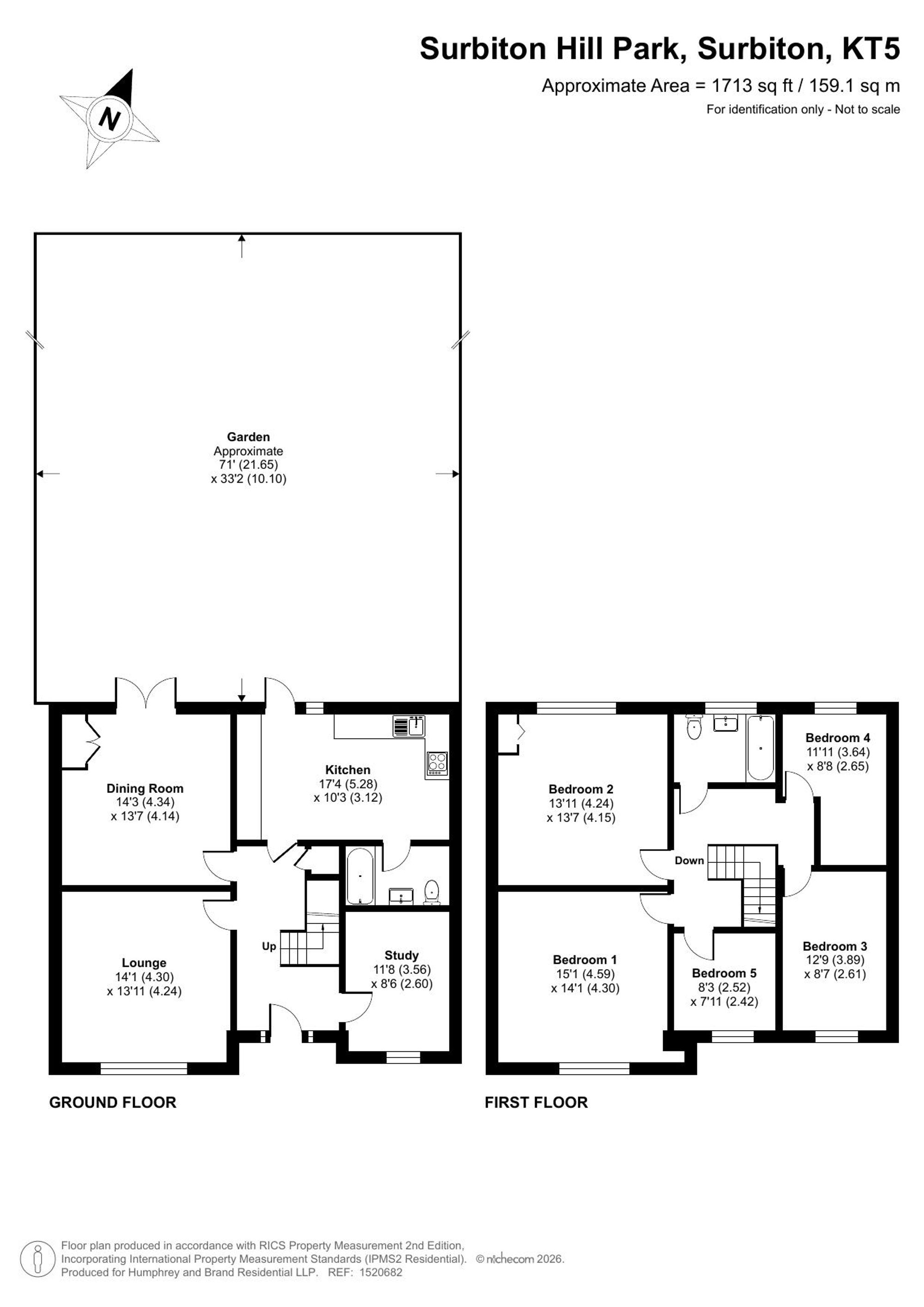 36 Surbiton Hill Park, Surbiton floorplan
