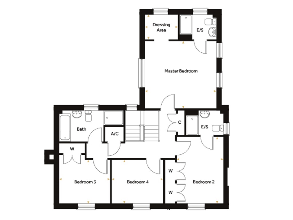 Plot 62c, The Woodcock, Monarch Rise, Off The Folley, Colchester floorplan