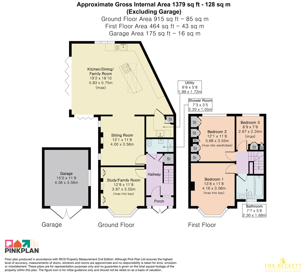 1, Morecambe Avenue, Reading floorplan