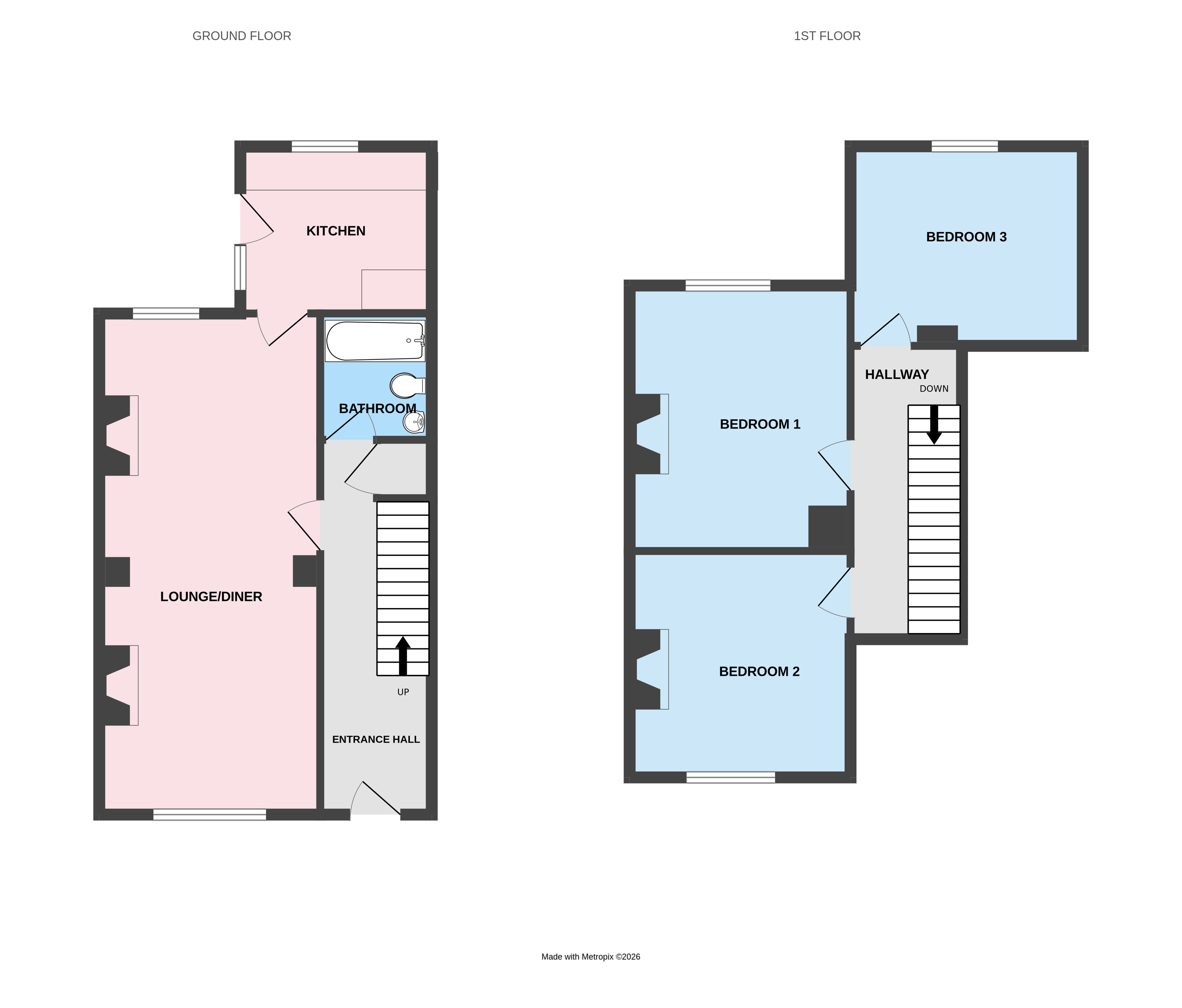 13, Russell Street, Staffordshire floorplan