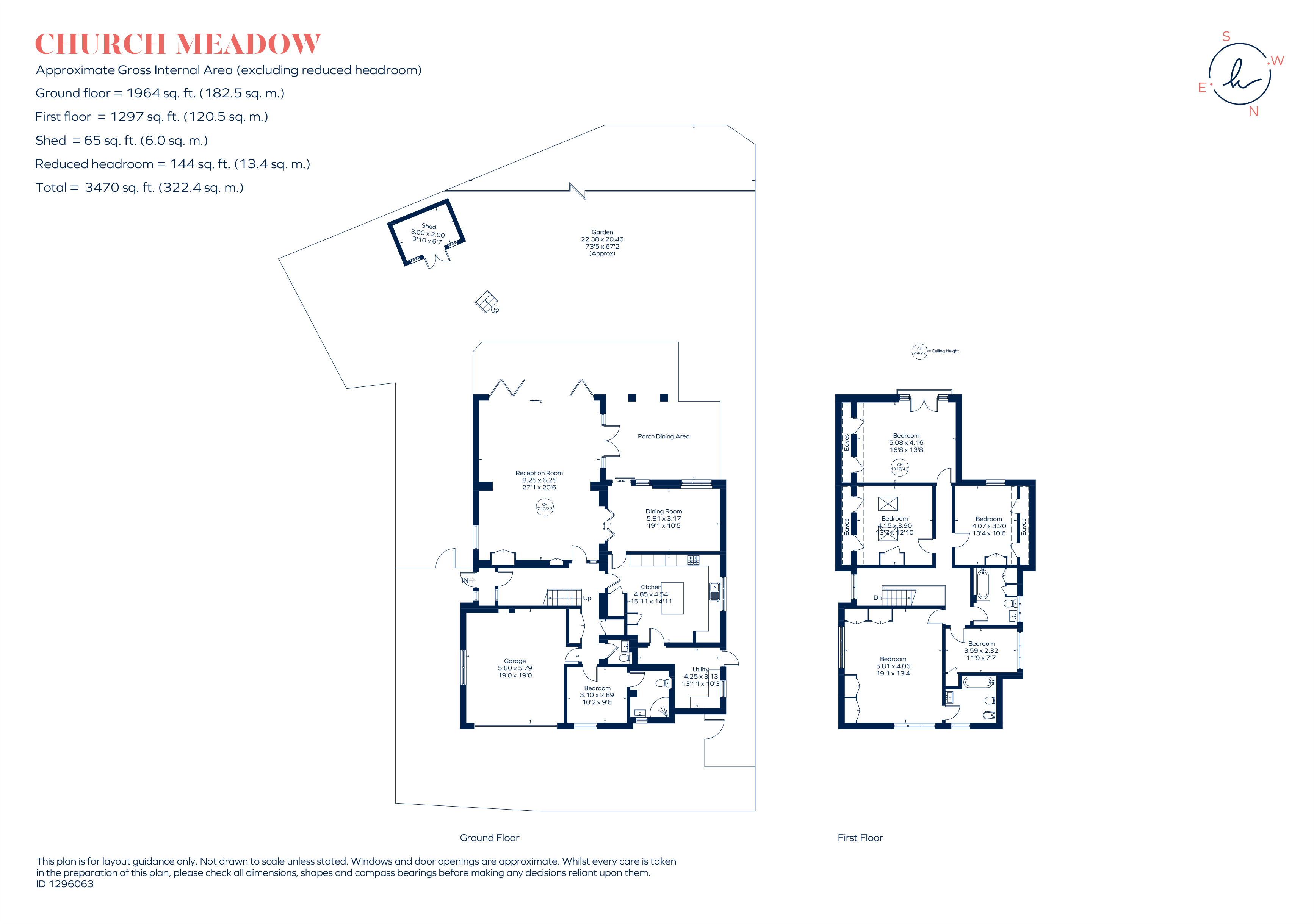 15, Church Meadow, Surbiton floorplan