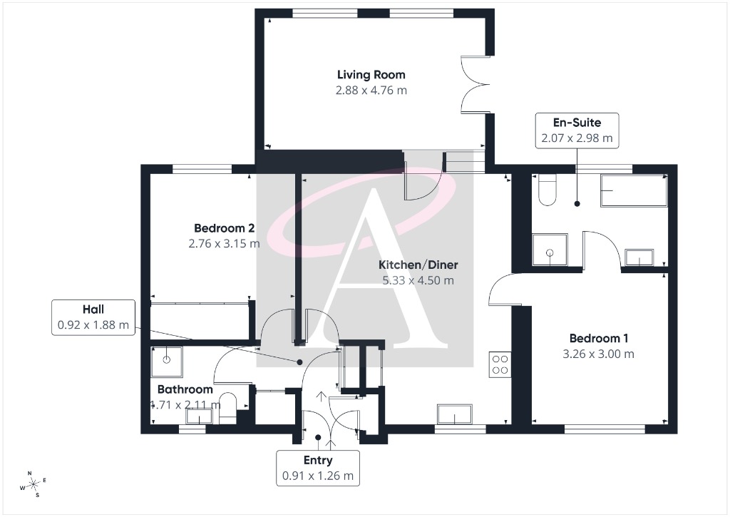 19, Mountherrick, East Kilbride floorplan