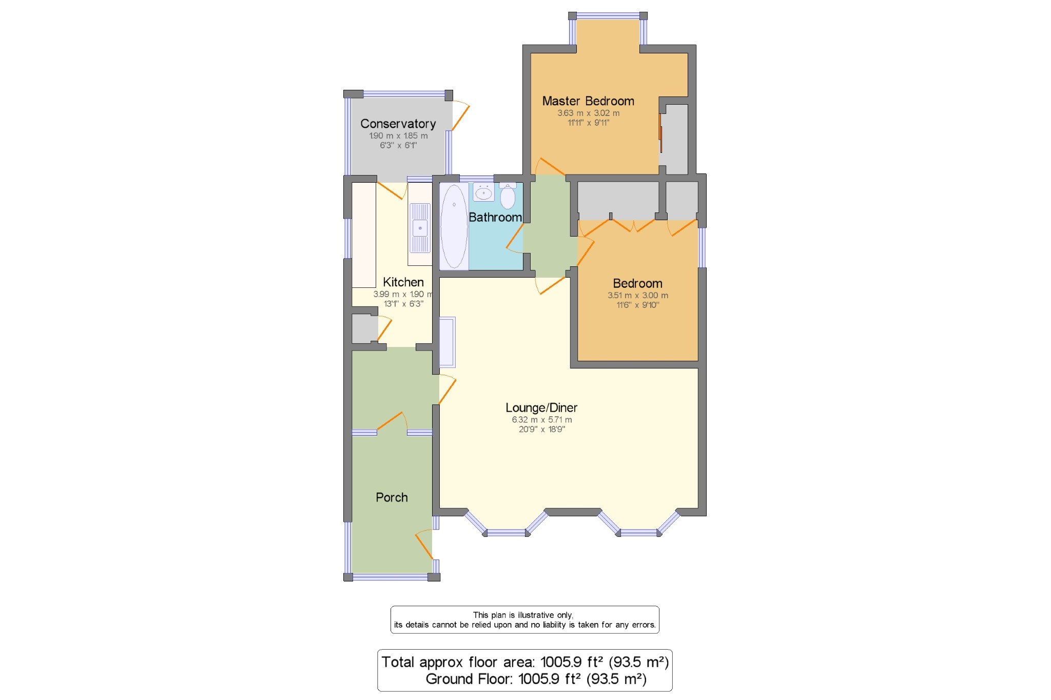 2 Bedrooms Bungalow for sale in Sandrock Road, Tunbridge Wells, Kent TN2