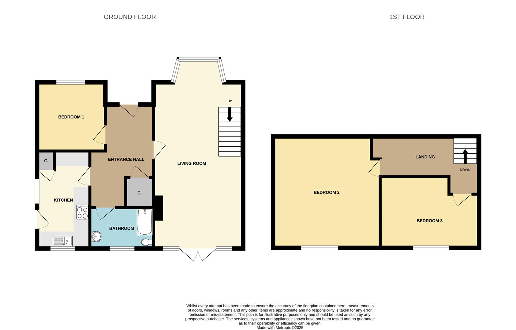8, The Close, Little Weighton, Cottingham floorplan