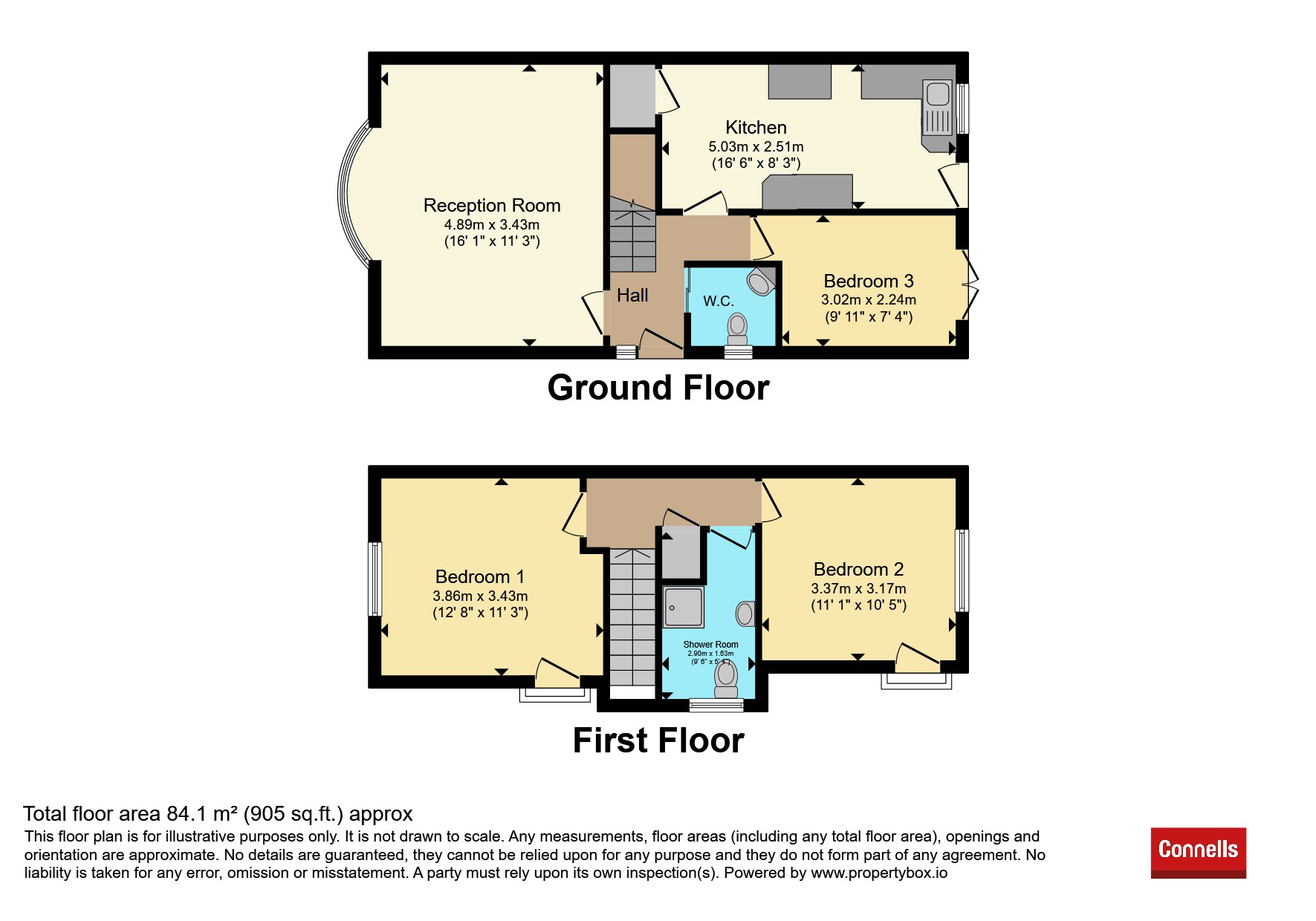24, Stanley Road, Benfleet floorplan