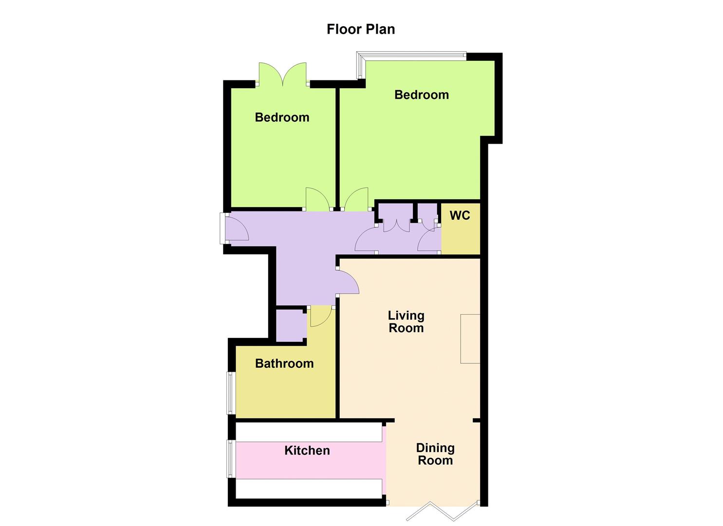 12, Aglaia Road, Worthing floorplan