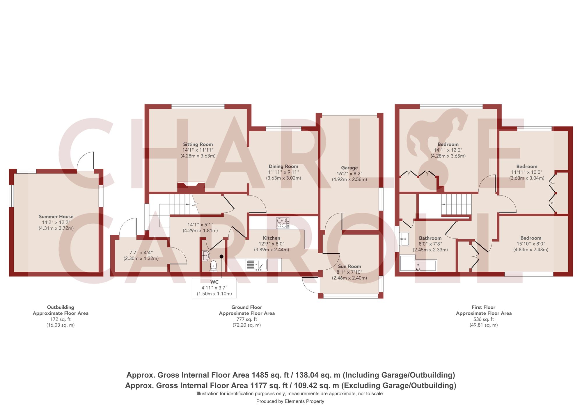 Orchard Rise Evesham Road, Evesham floorplan