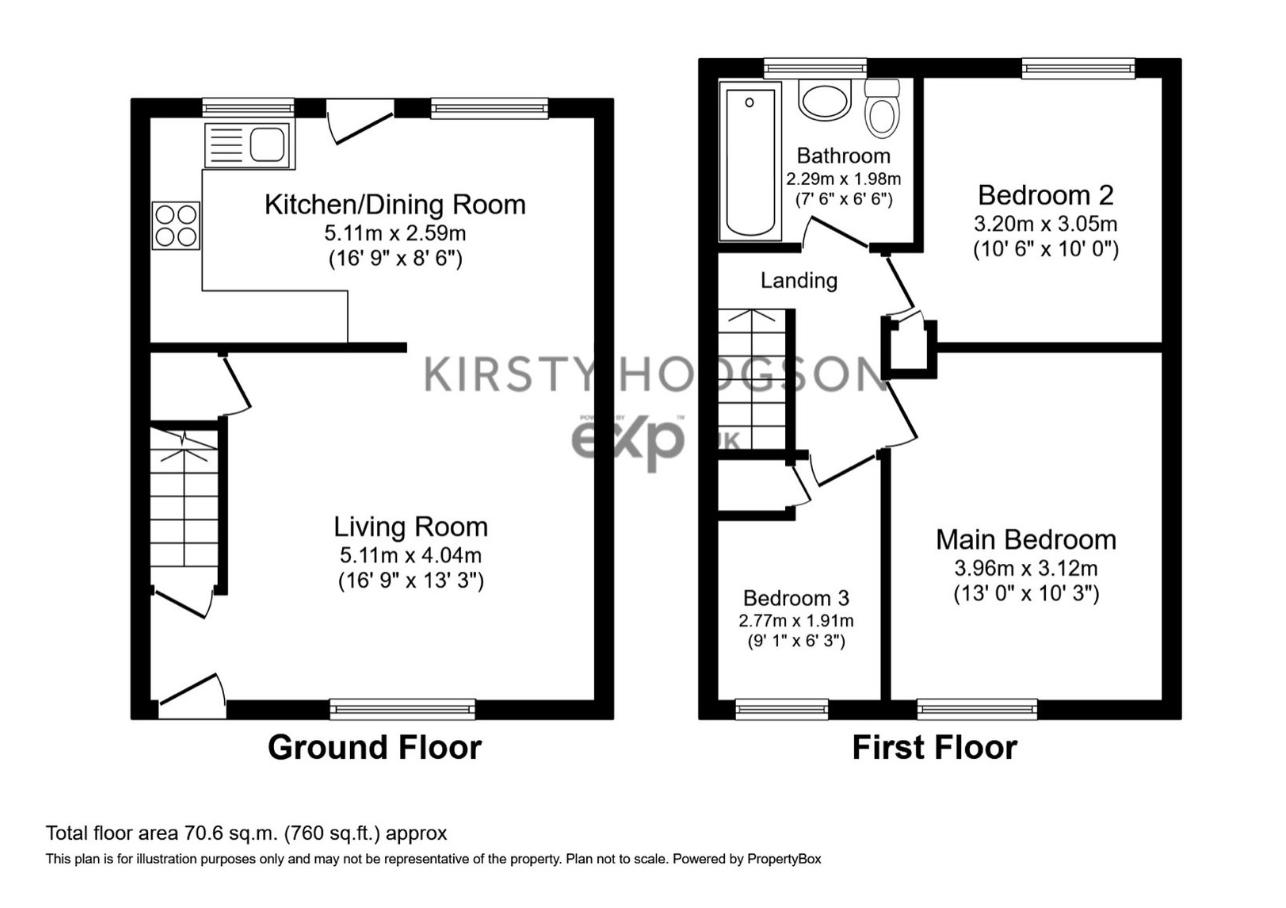 86, Riding Dene, Stocksfield floorplan