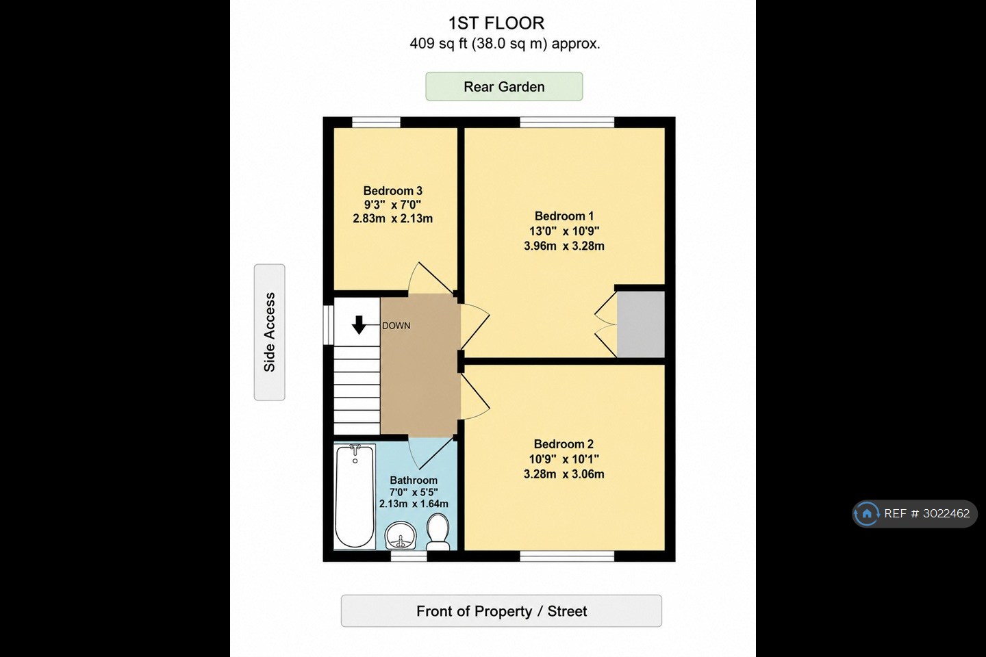 Sutcliffe Avenue, Grimsby floorplan
