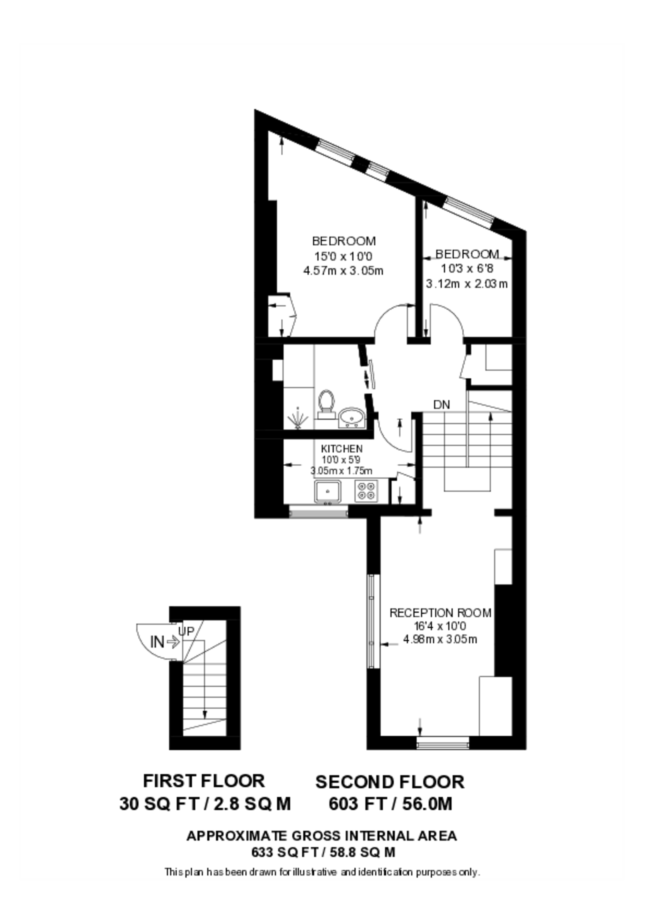 Bolingbroke Road, Brook Green floorplan