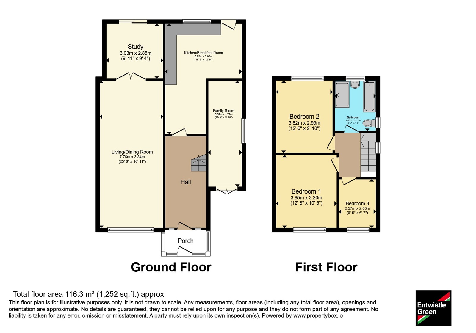 53, Wynnstay Avenue, Merseyside floorplan