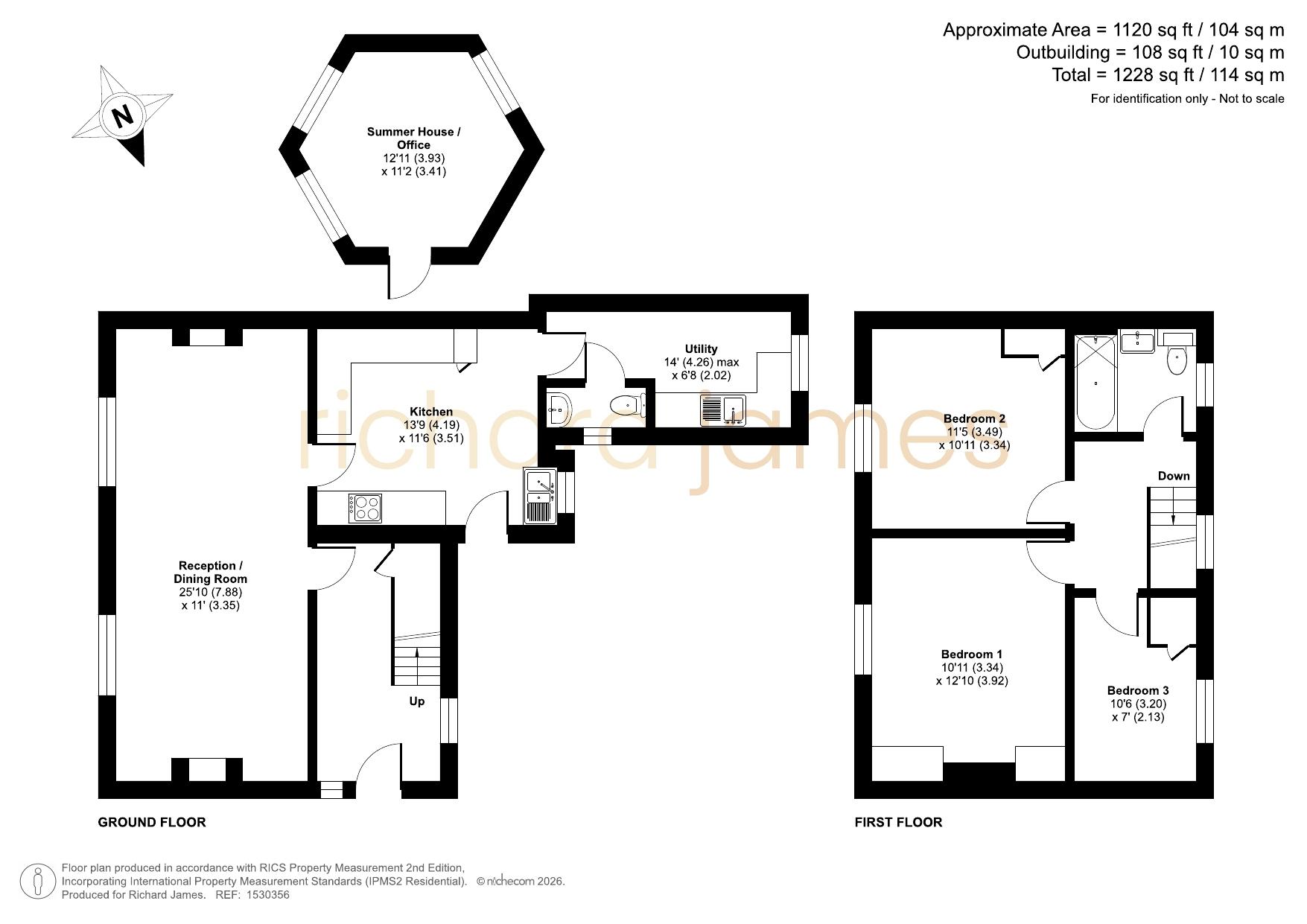 Cowleaze Crescent, Swindon floorplan