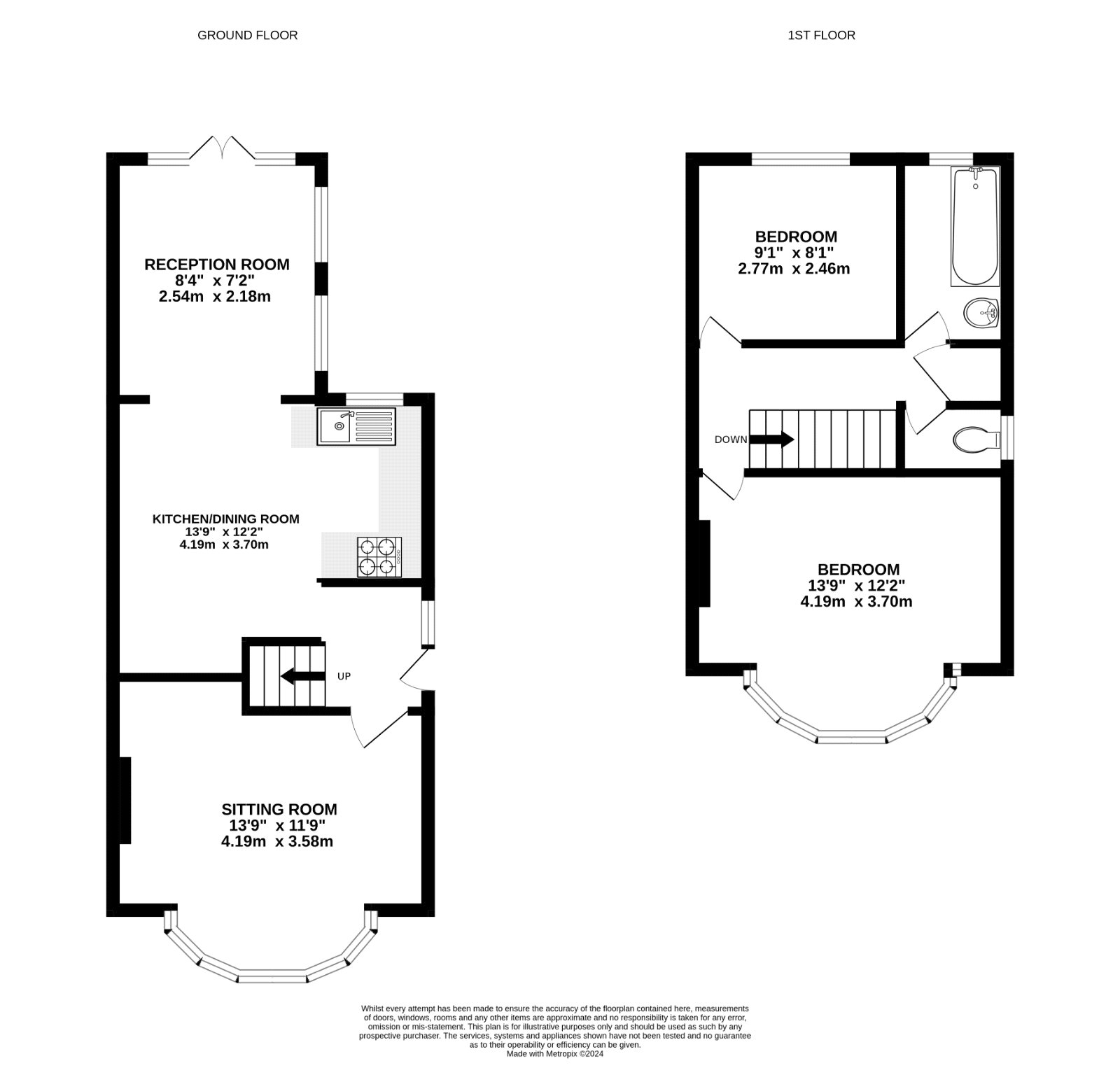 42, Gillian Avenue, Hampshire floorplan