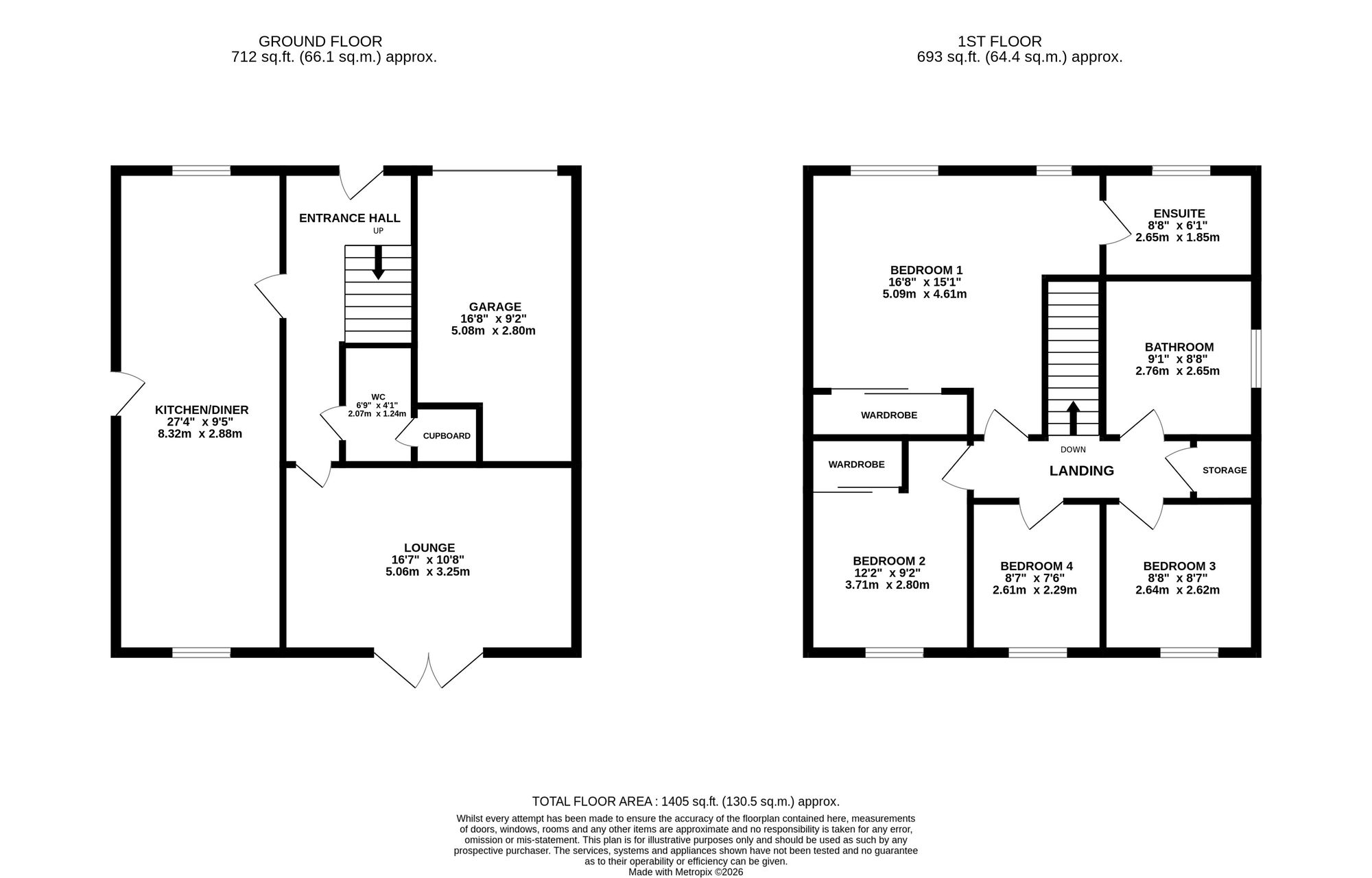11 Oak Drive, Auchterarder floorplan