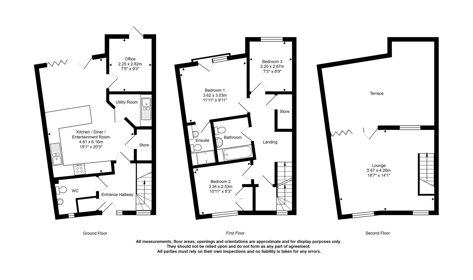 65 All Saints Road, Leicester floorplan