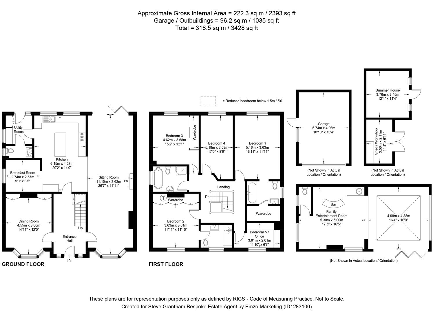 76, Hambledon Road, Waterlooville floorplan