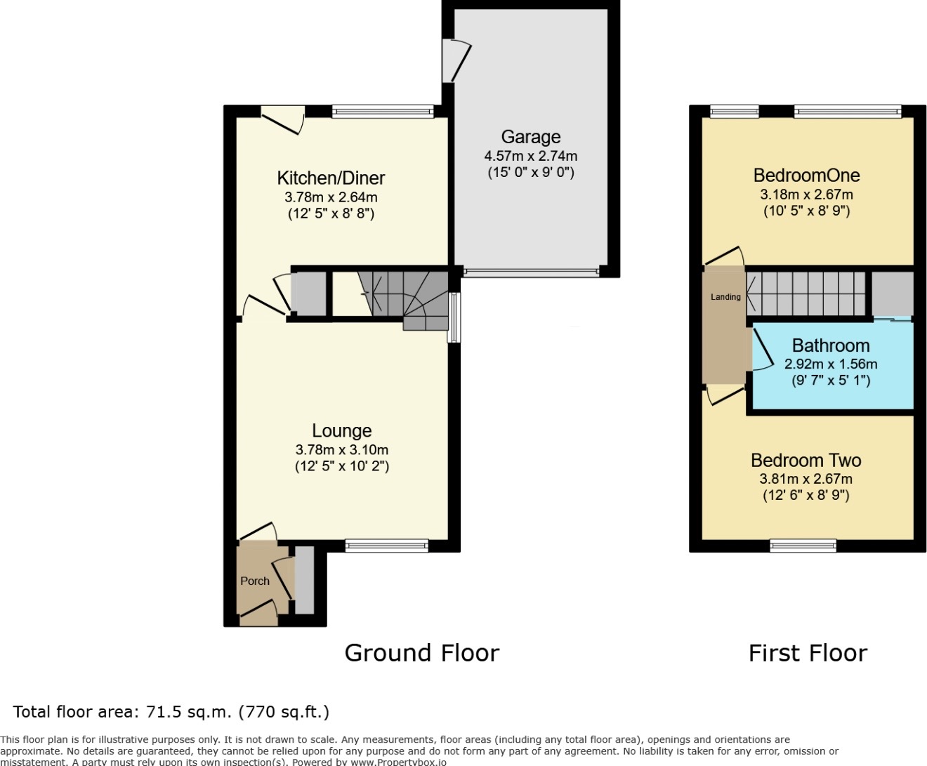 19, Keppock Place, Falkirk floorplan
