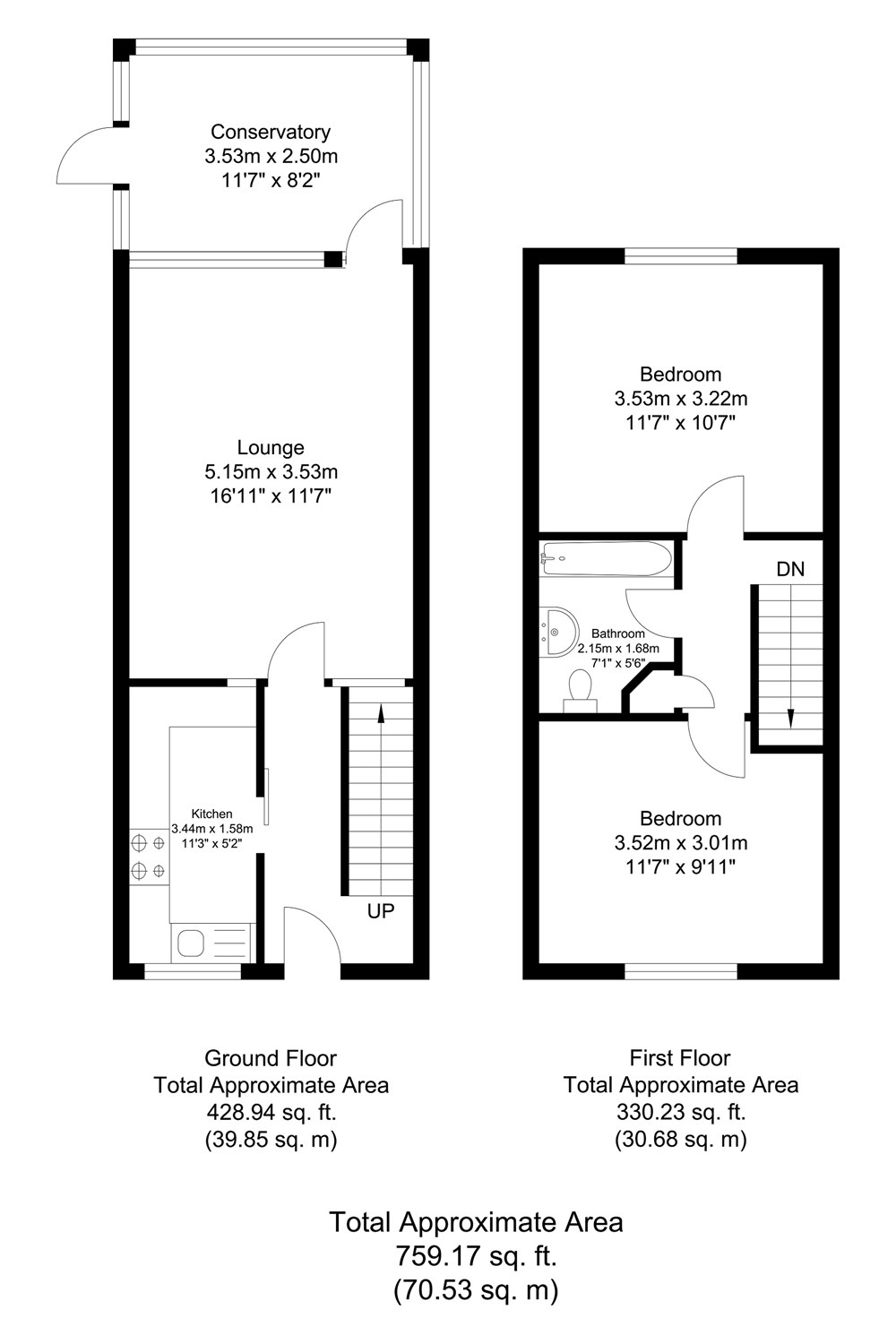 Nightingale Road, Godalming floorplan