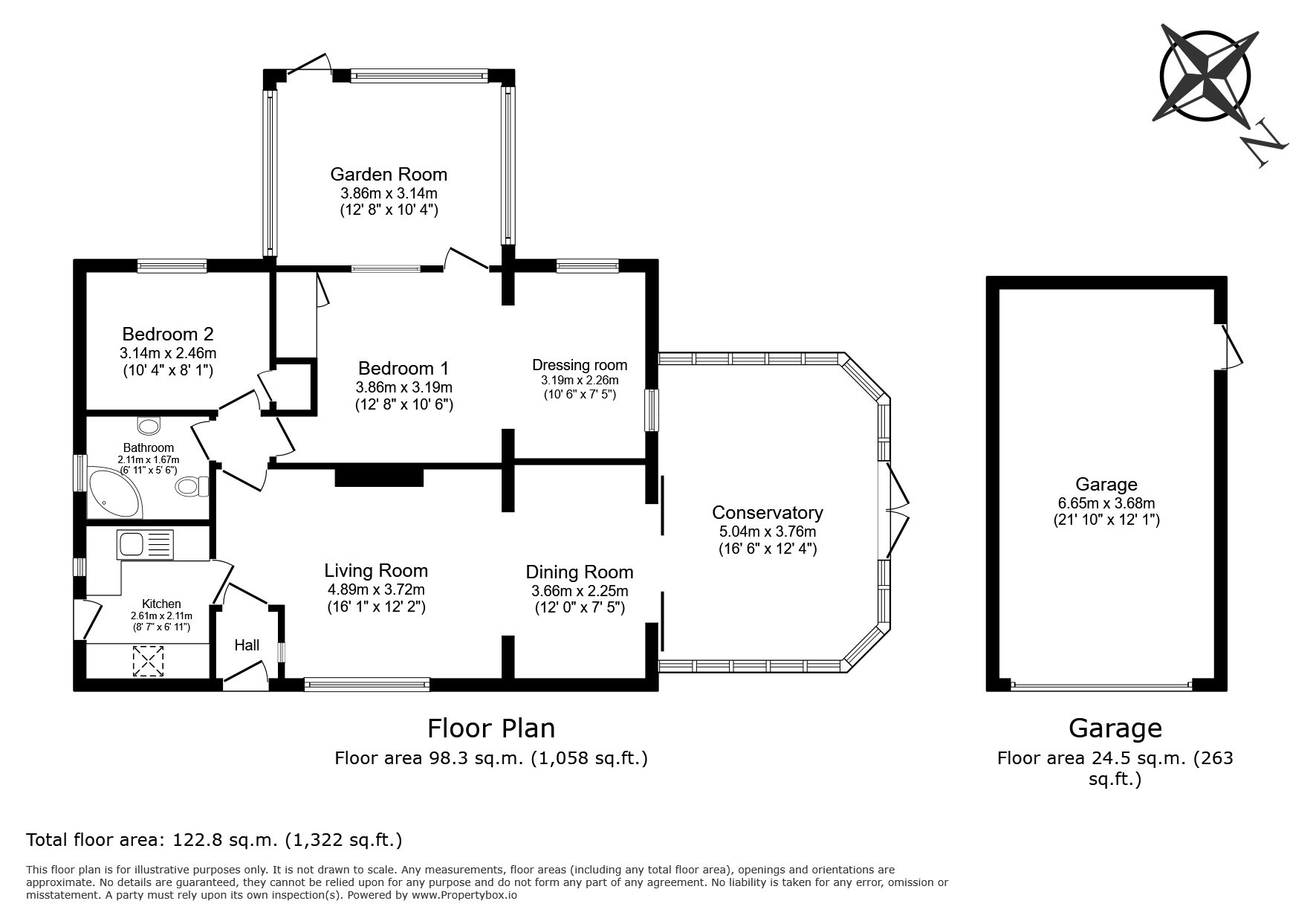 1, Broadwood Close, Norwich floorplan