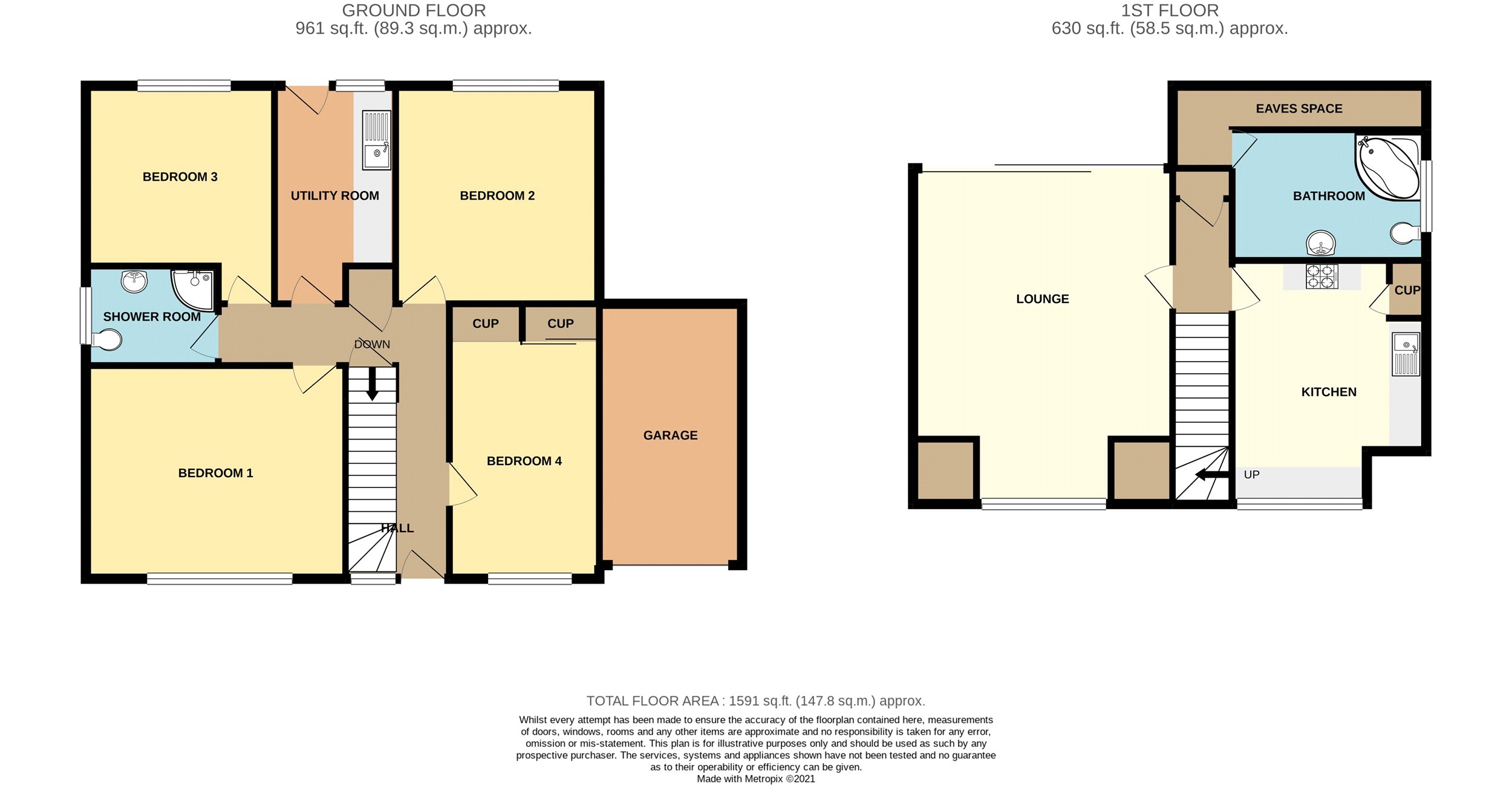 5 Knowle Gardens, Combe Martin Devon, Devon floorplan