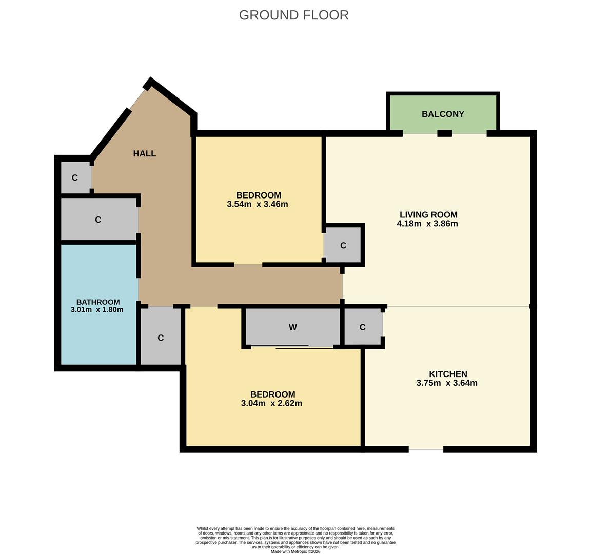 58, Milton Street, Dundee floorplan