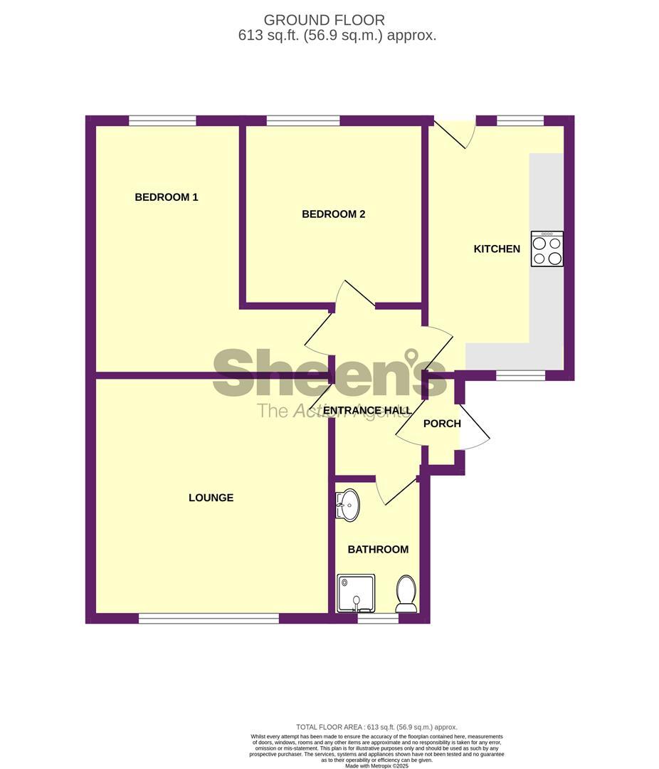 7, Ospreys, Great Clacton floorplan