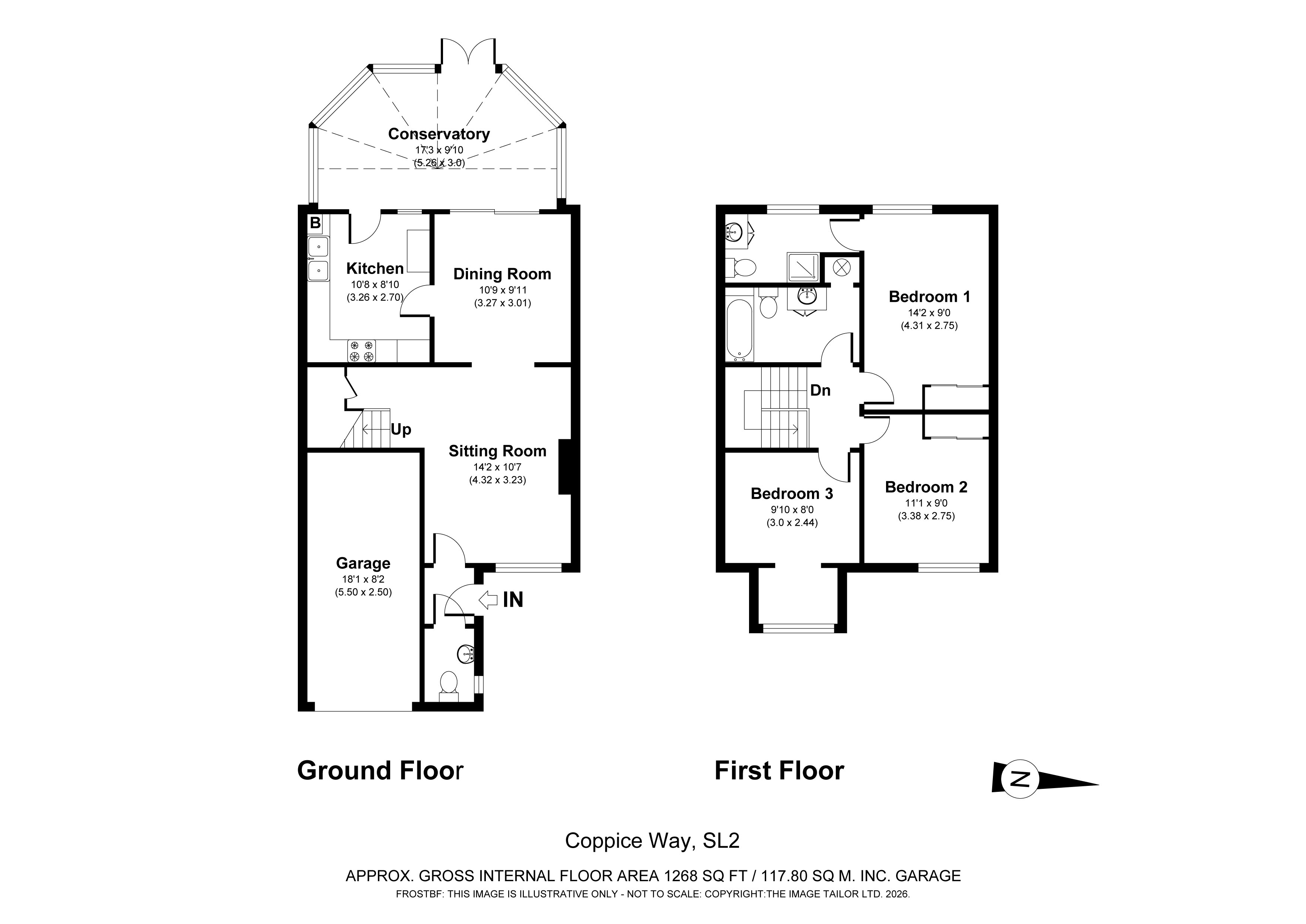 14, Coppice Way, Buckinghamshire floorplan
