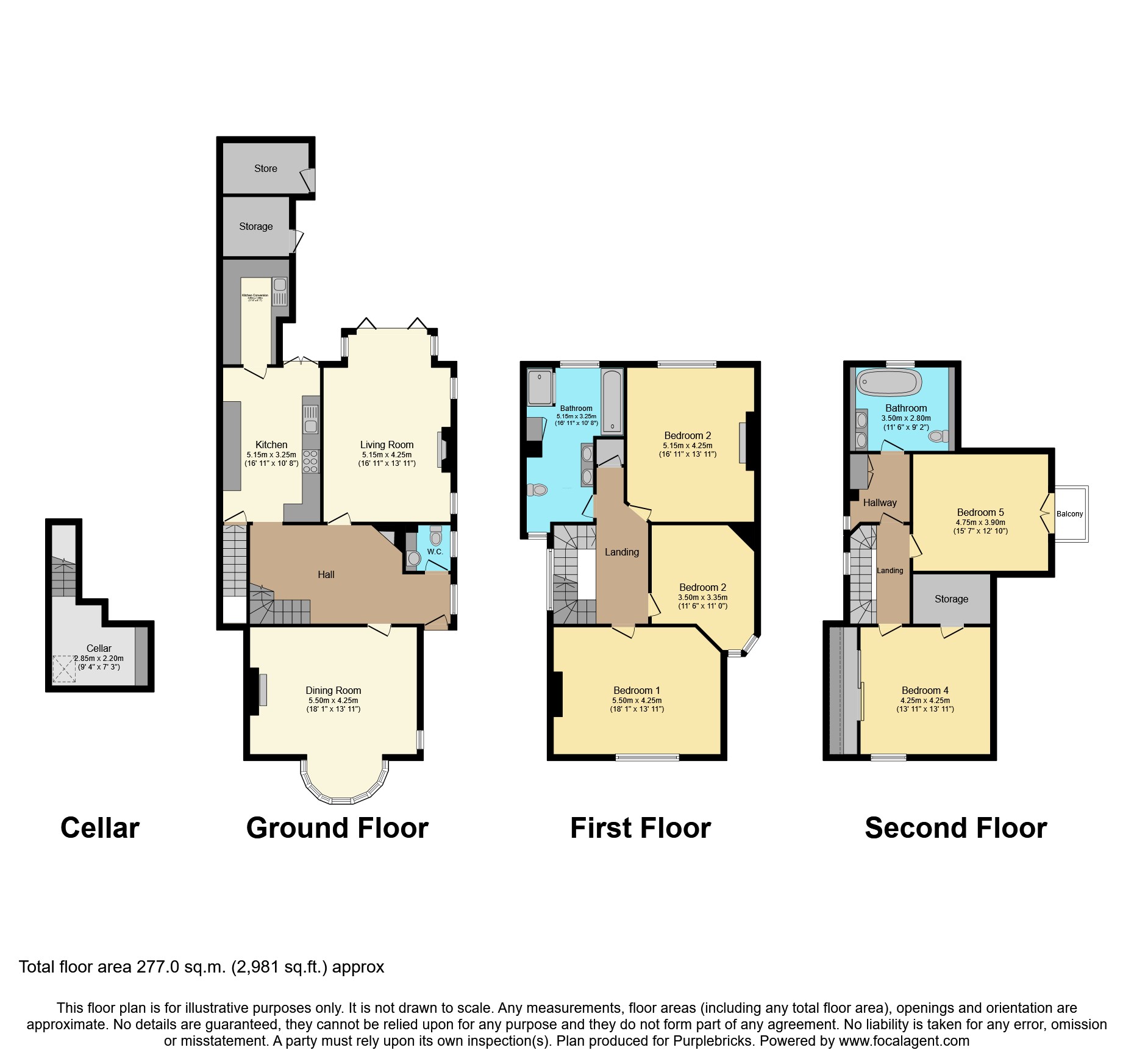 12, Knighton Drive, Knighton floorplan