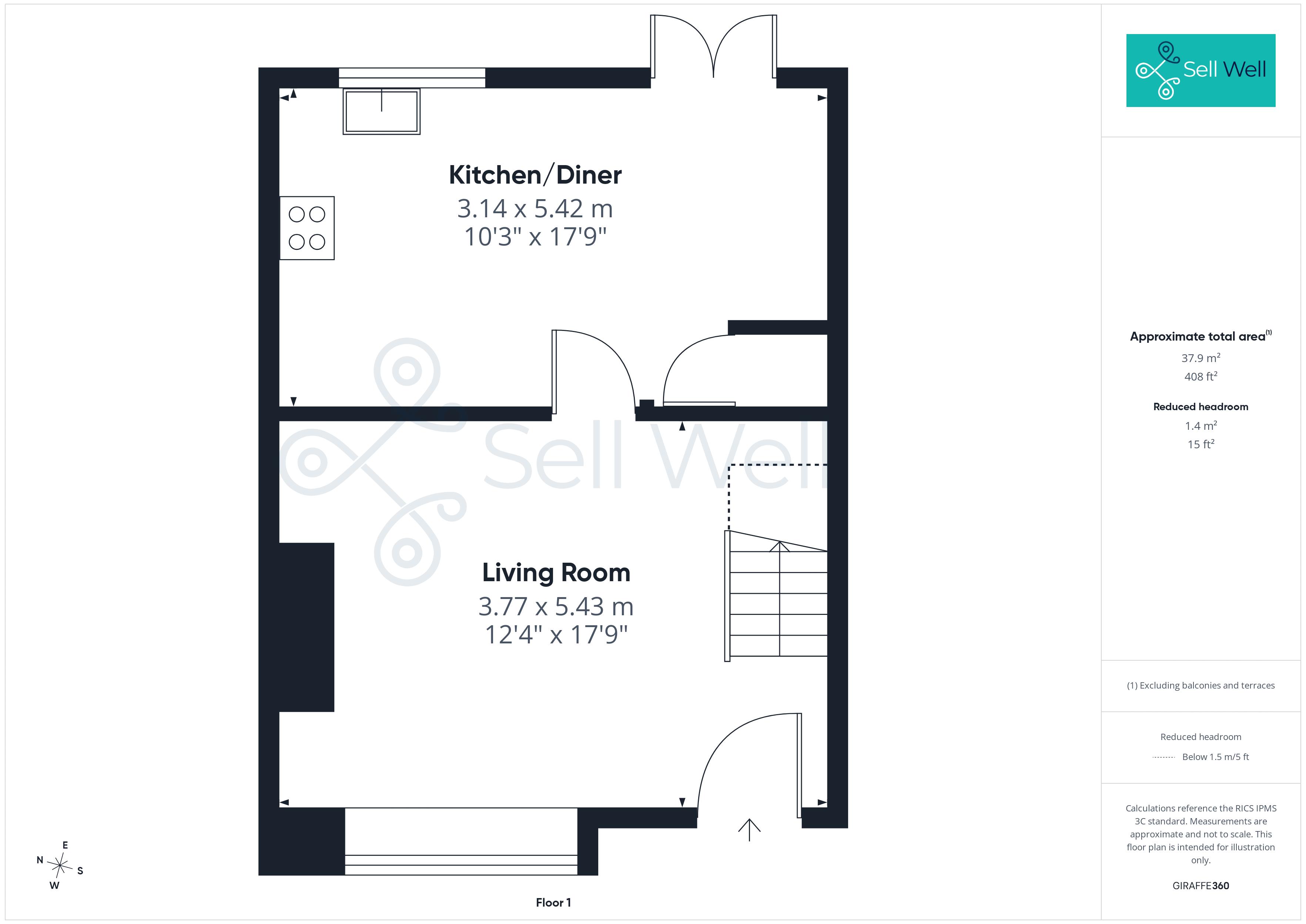 Poplar Road, Manchester floorplan
