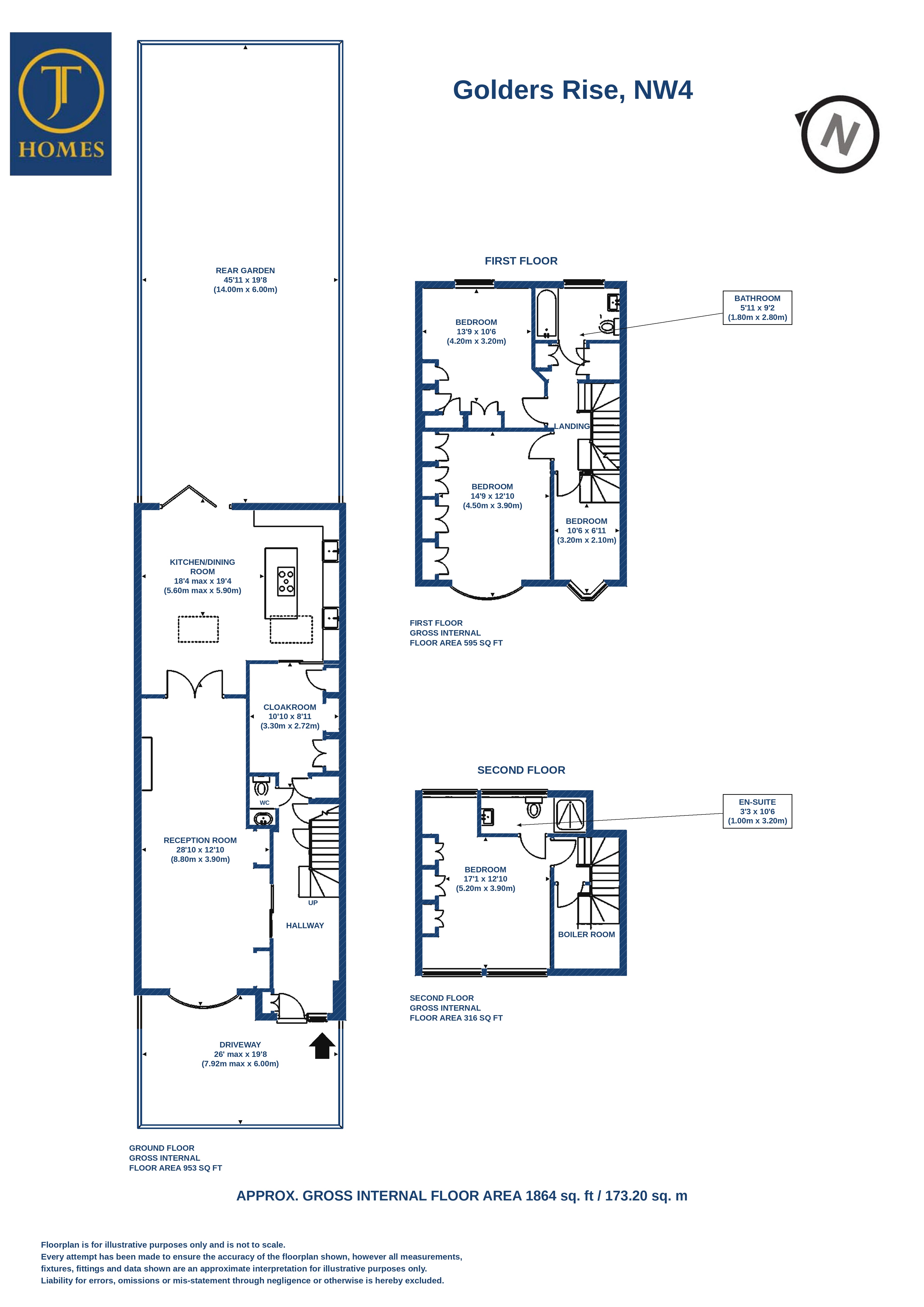 Golders Rise, London floorplan