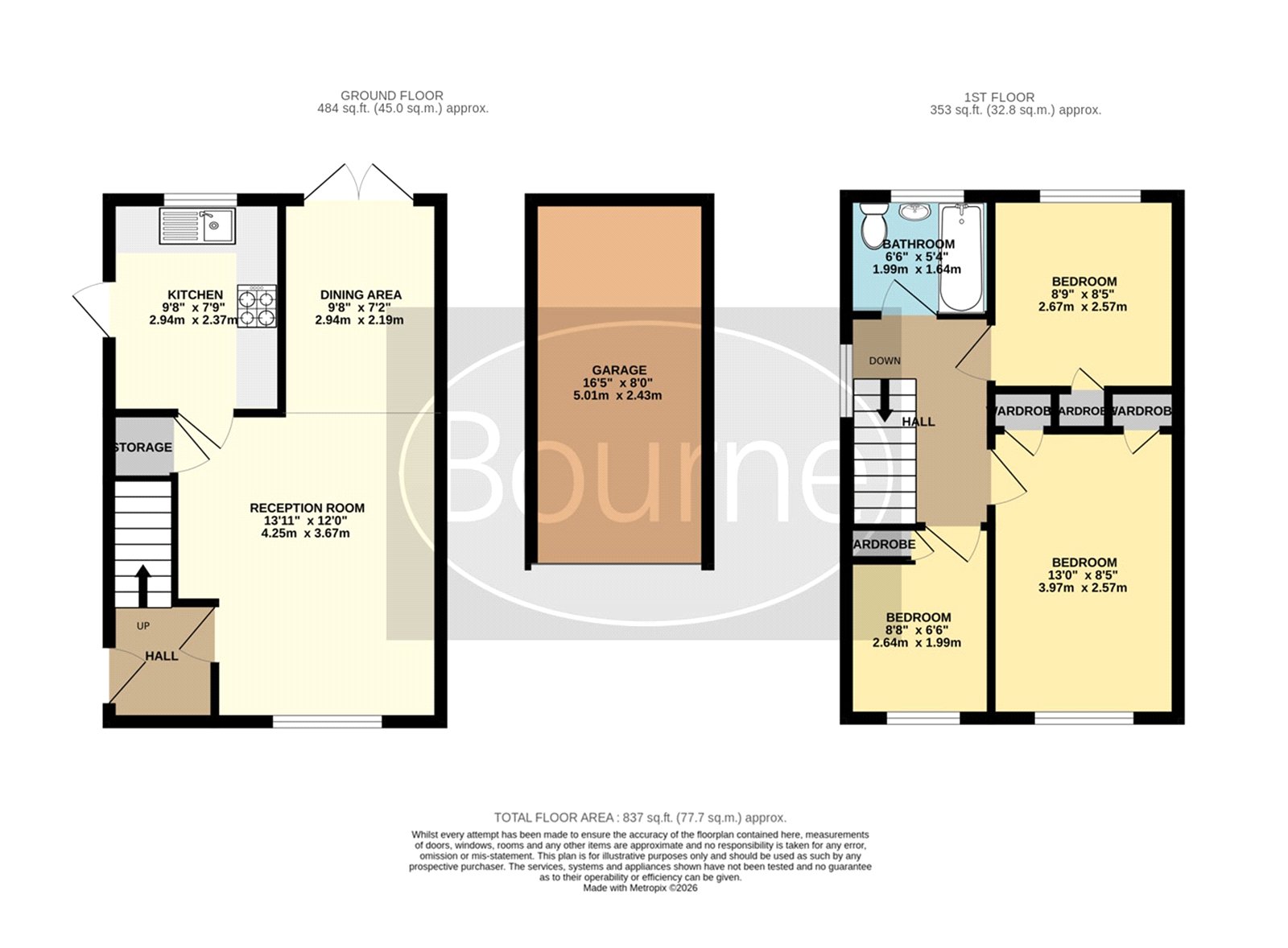 10, Ecob Close, Guildford floorplan