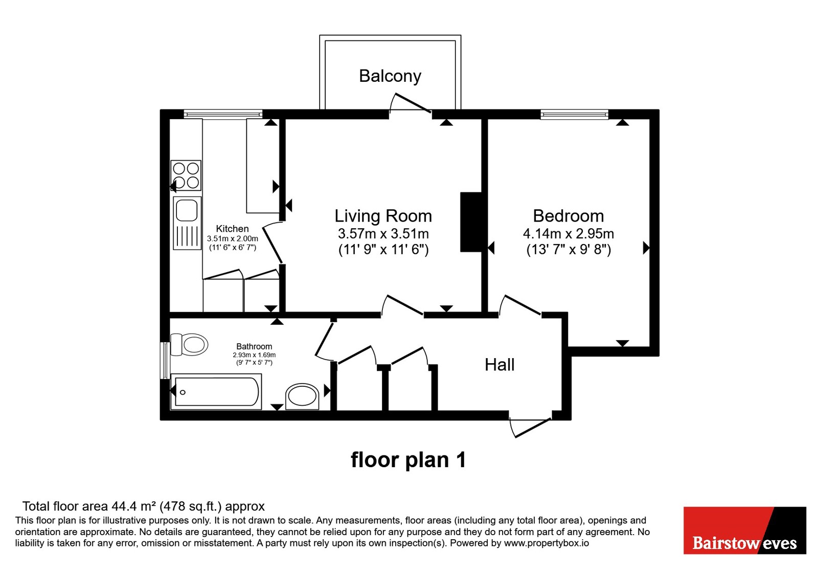 200, Padnall Road, Essex floorplan
